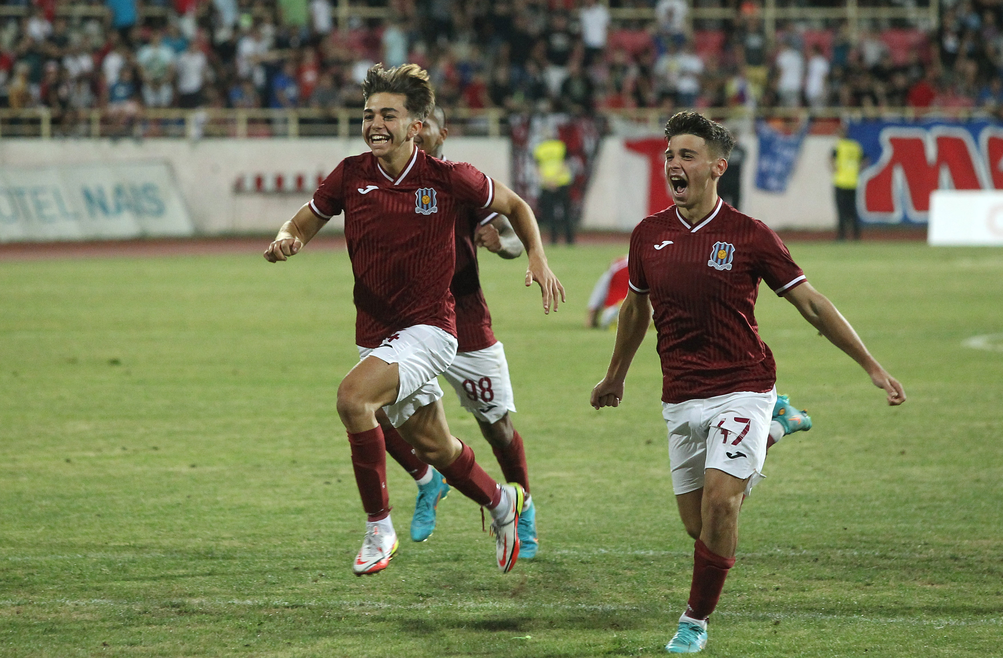 Fudbal-UEFA Conference League Second qualifying round, 2nd leg Radnicki Nis - Gzira
Nis Serbia Srbija, 28.07.2022
foto: Starsport.rs ©