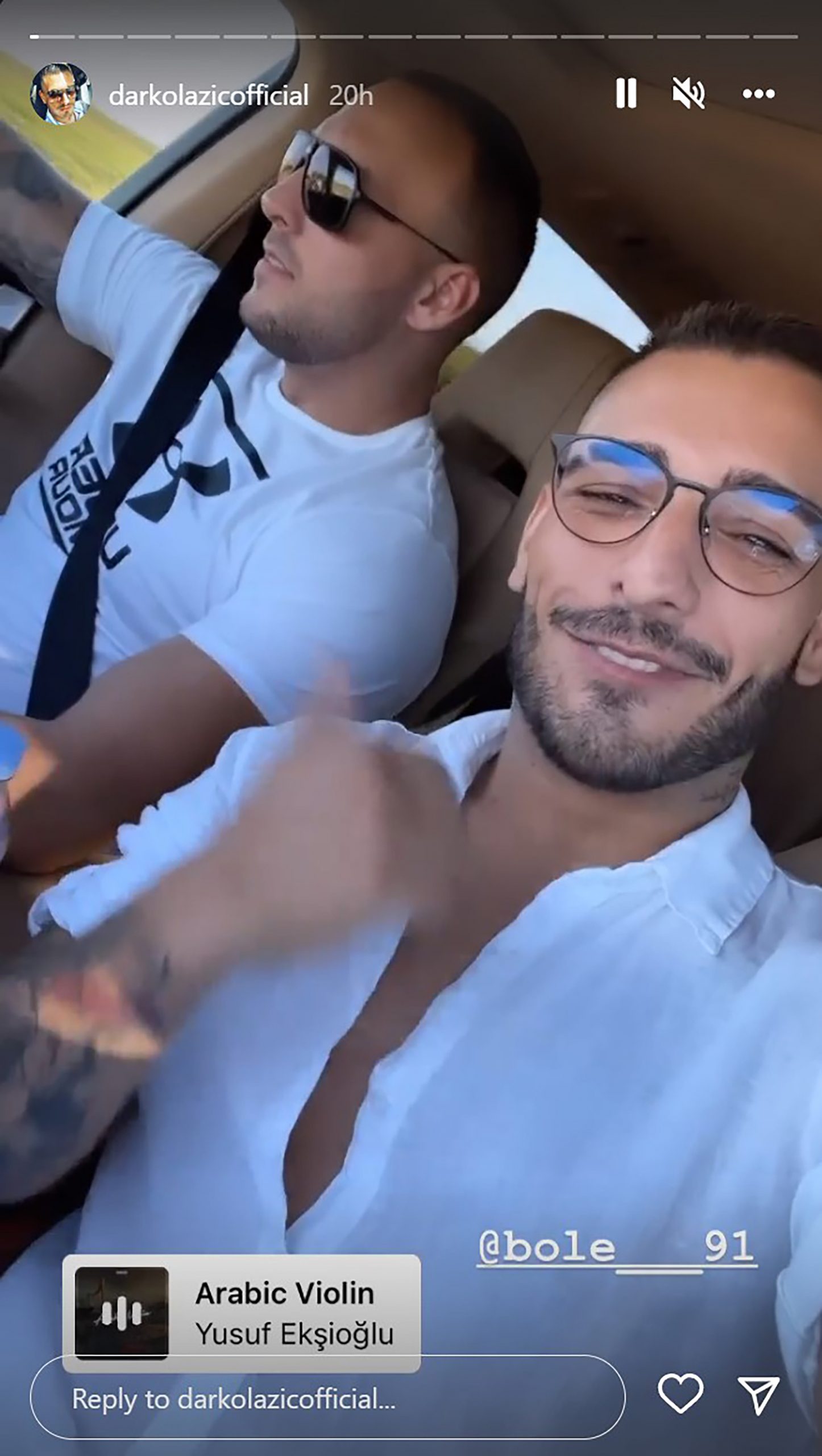 Darko Lazić, stori, story