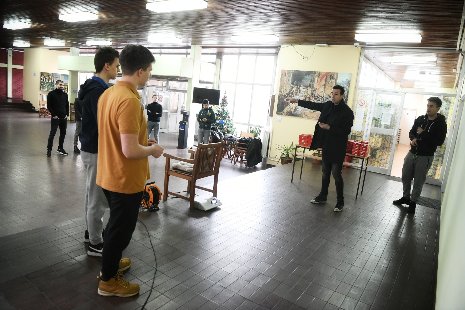 Beograd 27. kjanuar 2022. 10 beogradska gimanzija Potera vs Slagalica Foto:Vesna Lalić/Nova.rs