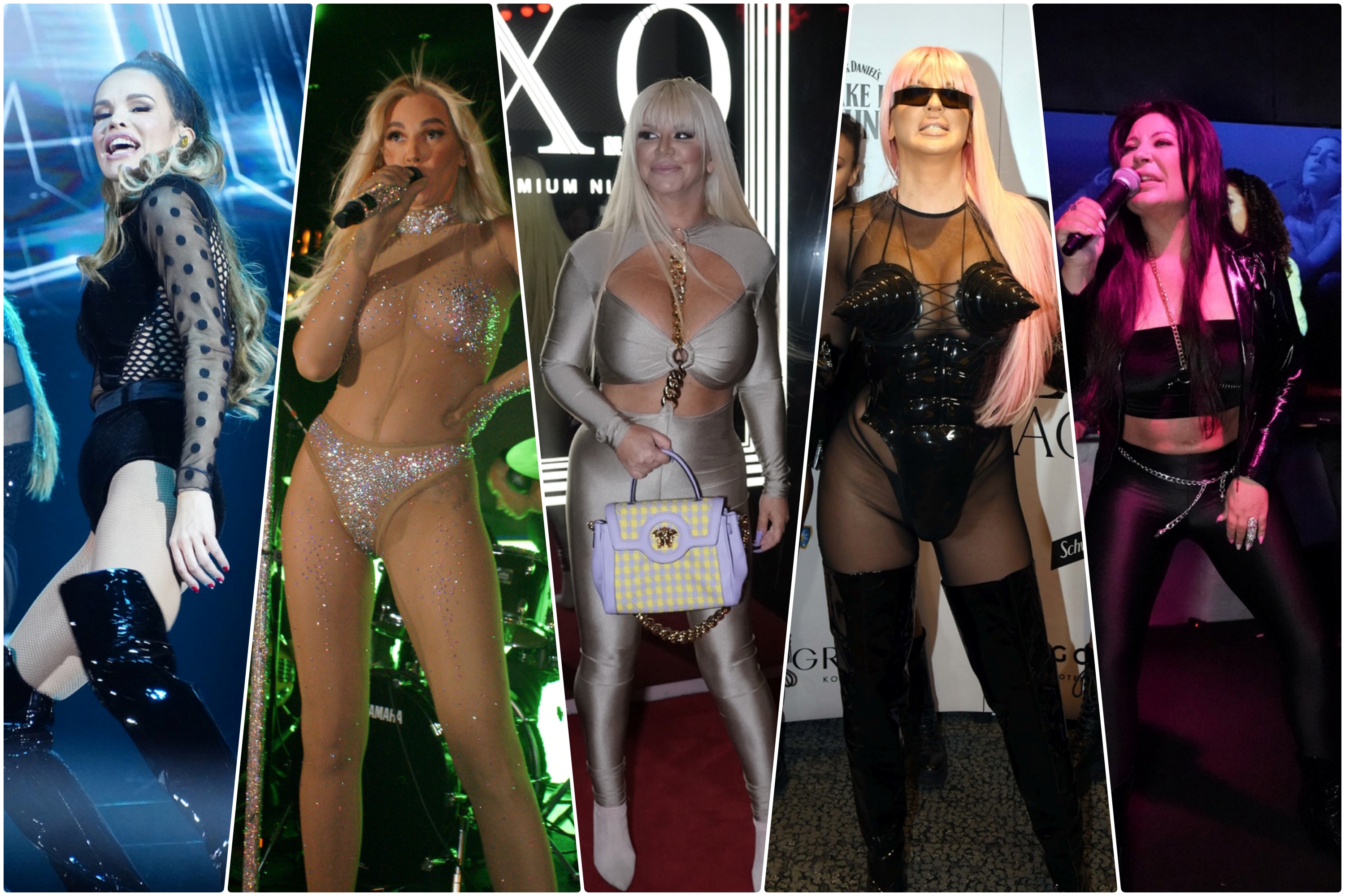 Jelena Karleuša, Severina, Nataša Bekvalac, Dara Bubamara i Stoja