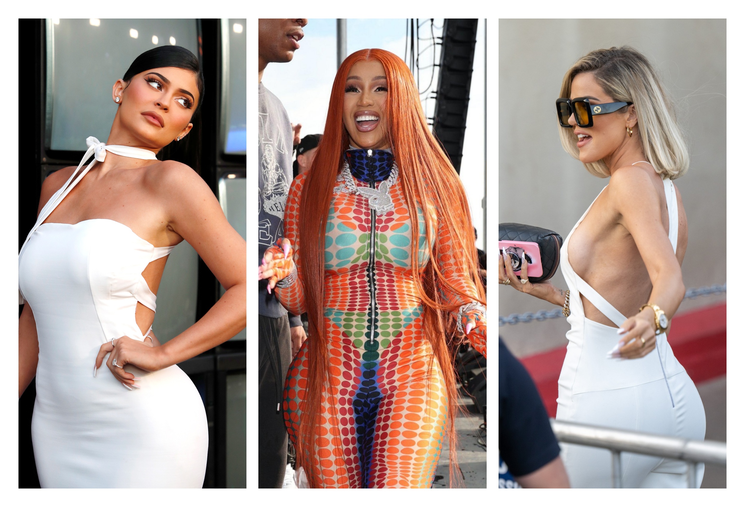 Kombo Kajli Džener, Cardi B, Kloi Kardašijan kombo