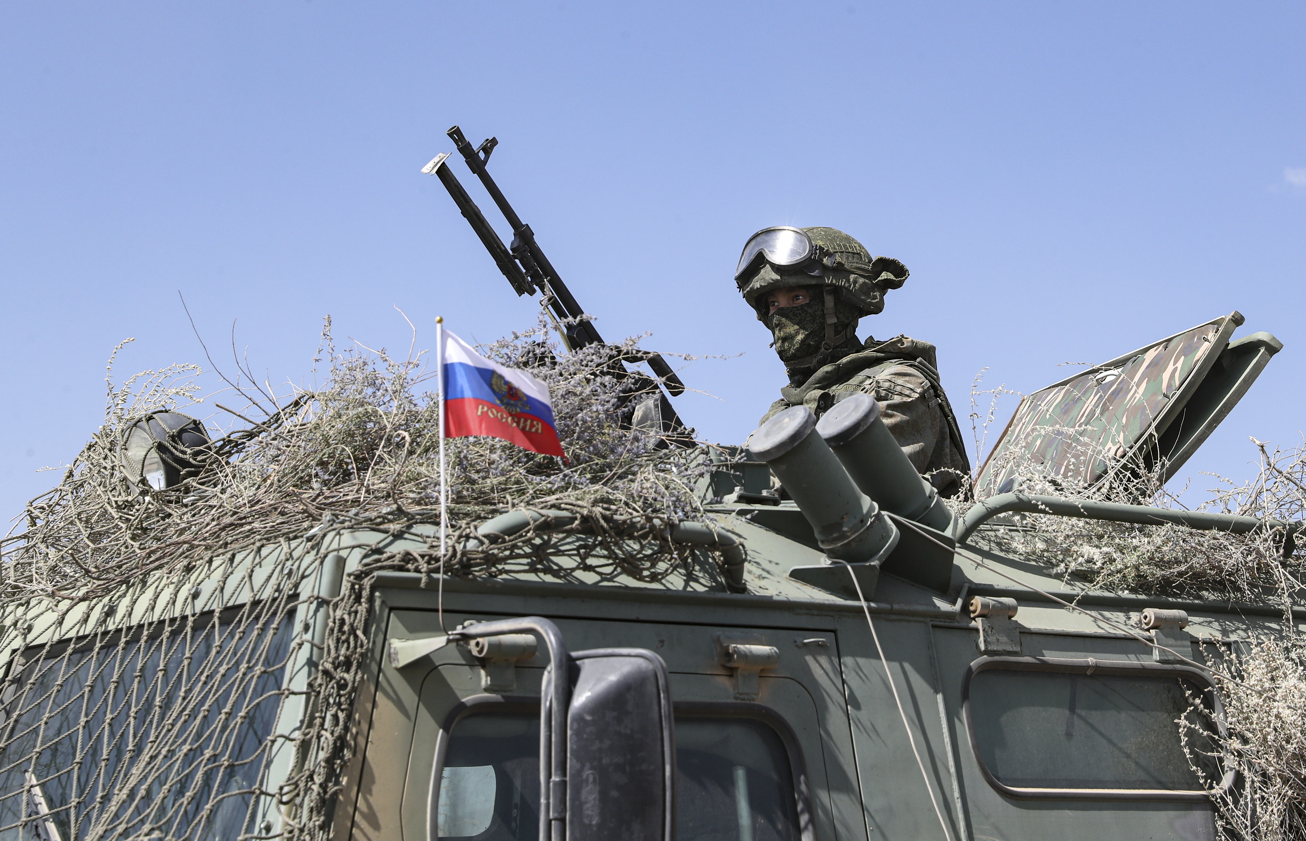 The Collective Security Treaty Organization (CSTO) military exercises Rubezh-2021 in Kyrgyzstan