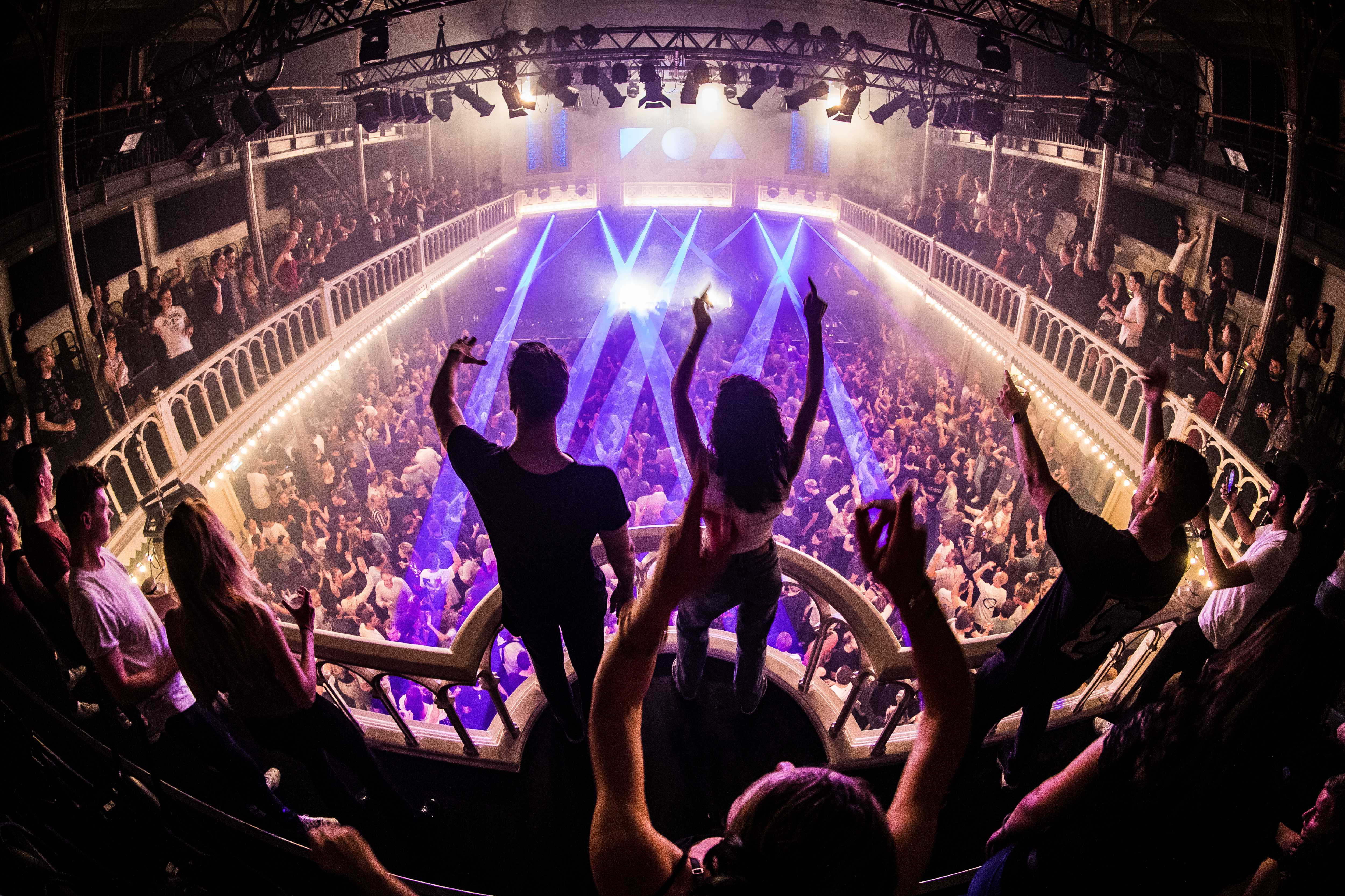 Music venue Paradiso in Amsterdam reopens at full capacity zurka nocni klub