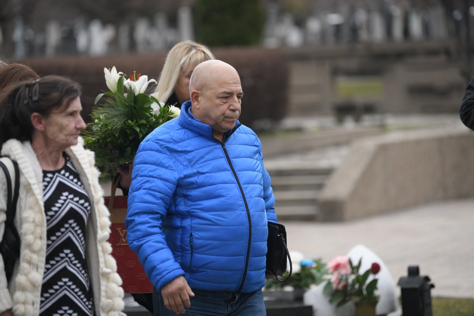 Beograd, 17.02.2022. Novo groblje, Pomen Šaban Šaulić Foto: Dragan Mujan/Nova.rs