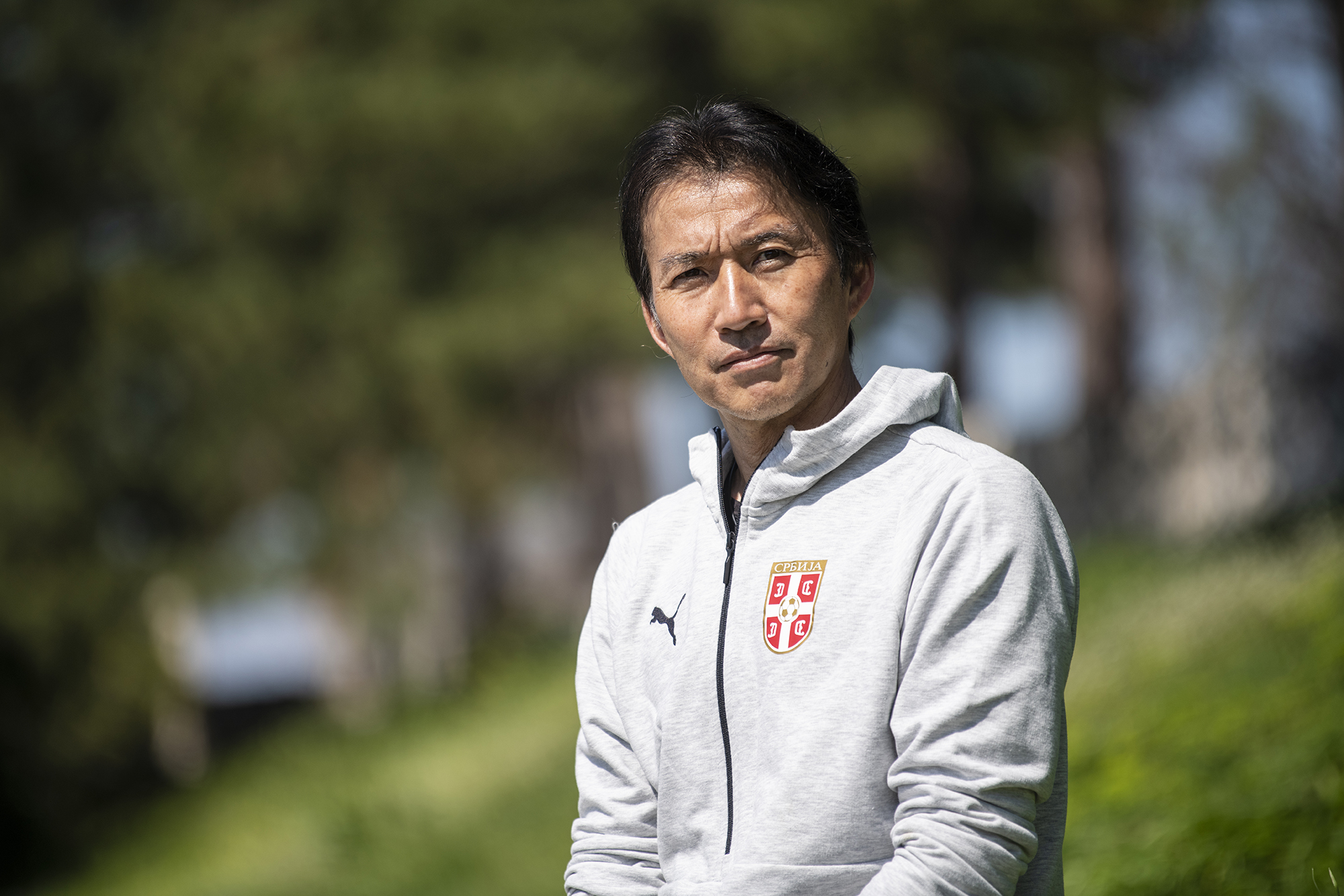 Beograd 09. april 2021. Japanac Kacuhito Kinosi (Katsuhito Kinoši) kondicioni trener reprezentacije Srbije Foto:Dragan Mujan/Nova.rs