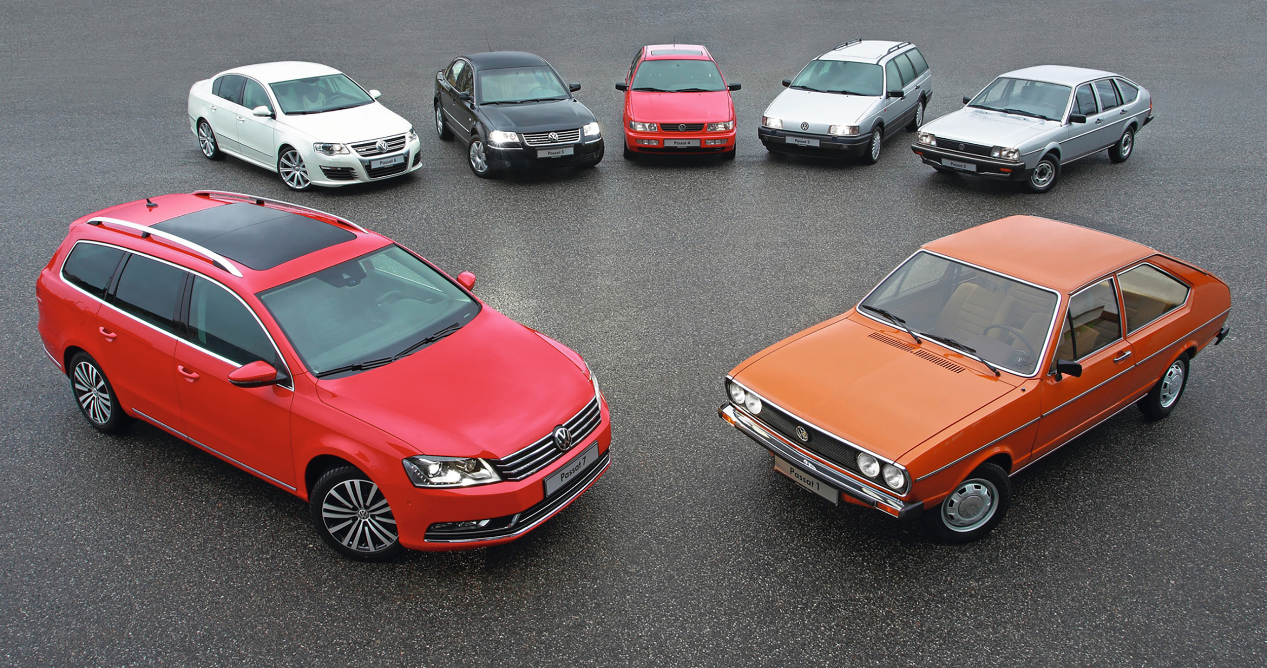 40 Jahre Volkswagen Passat