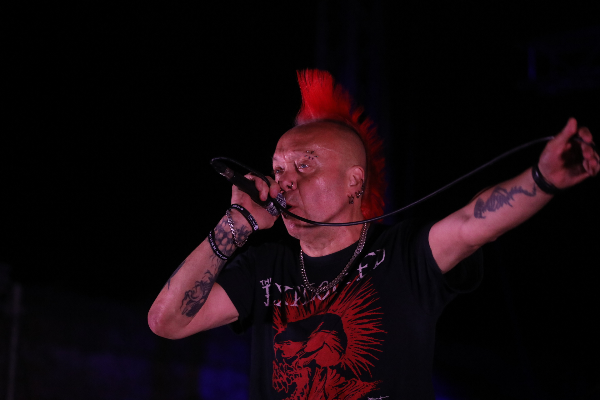 Novi Sad 08. jul 2022.  Exit festival 2022. drugi dan festivala na Petrovaradinskoj tvrdjavi The Exploited