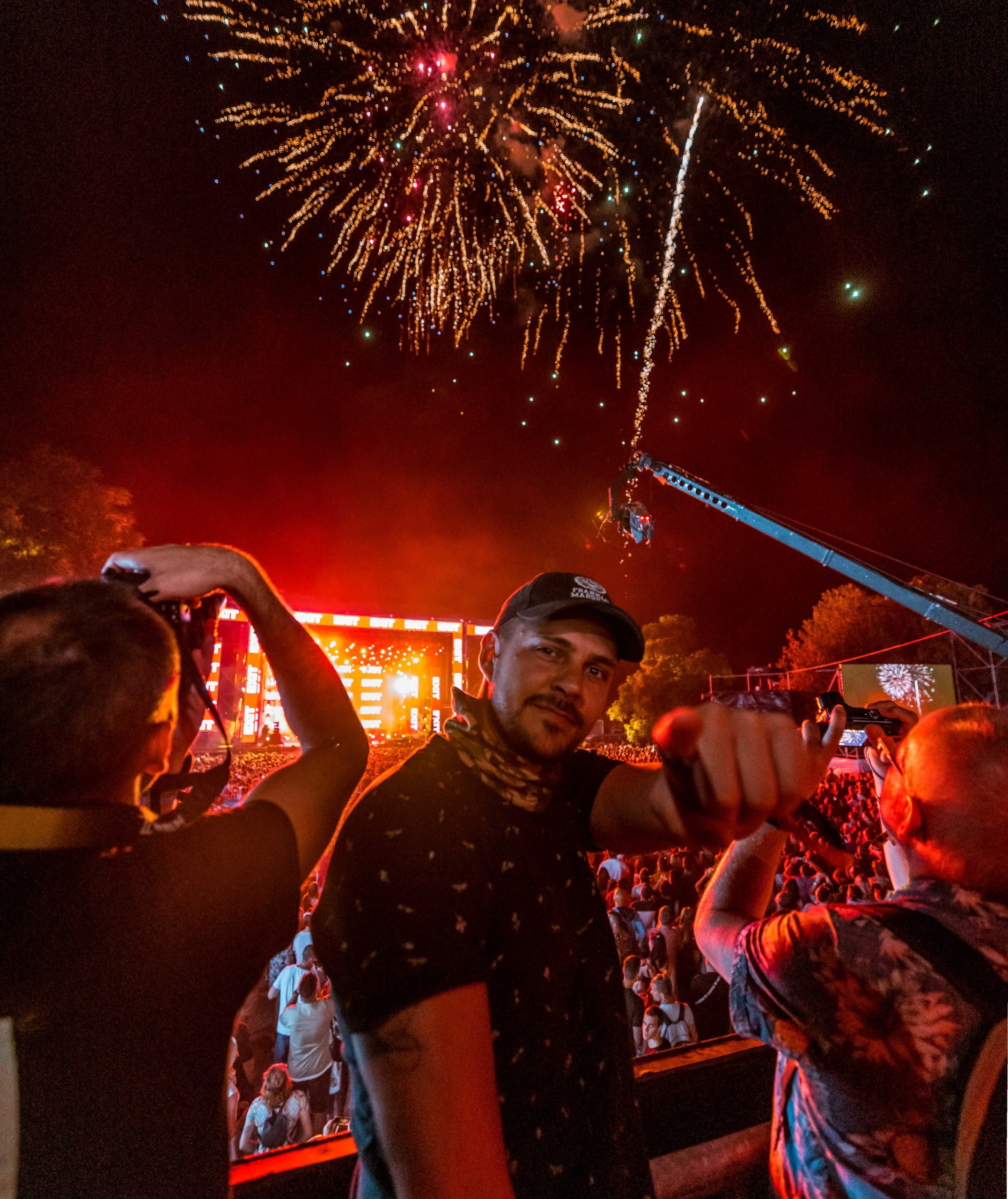 Muzički festival Exit, Egzit, poznati, treće veče, treći dan Miloš Biković Foto: Marko Edge/Exit/Promo