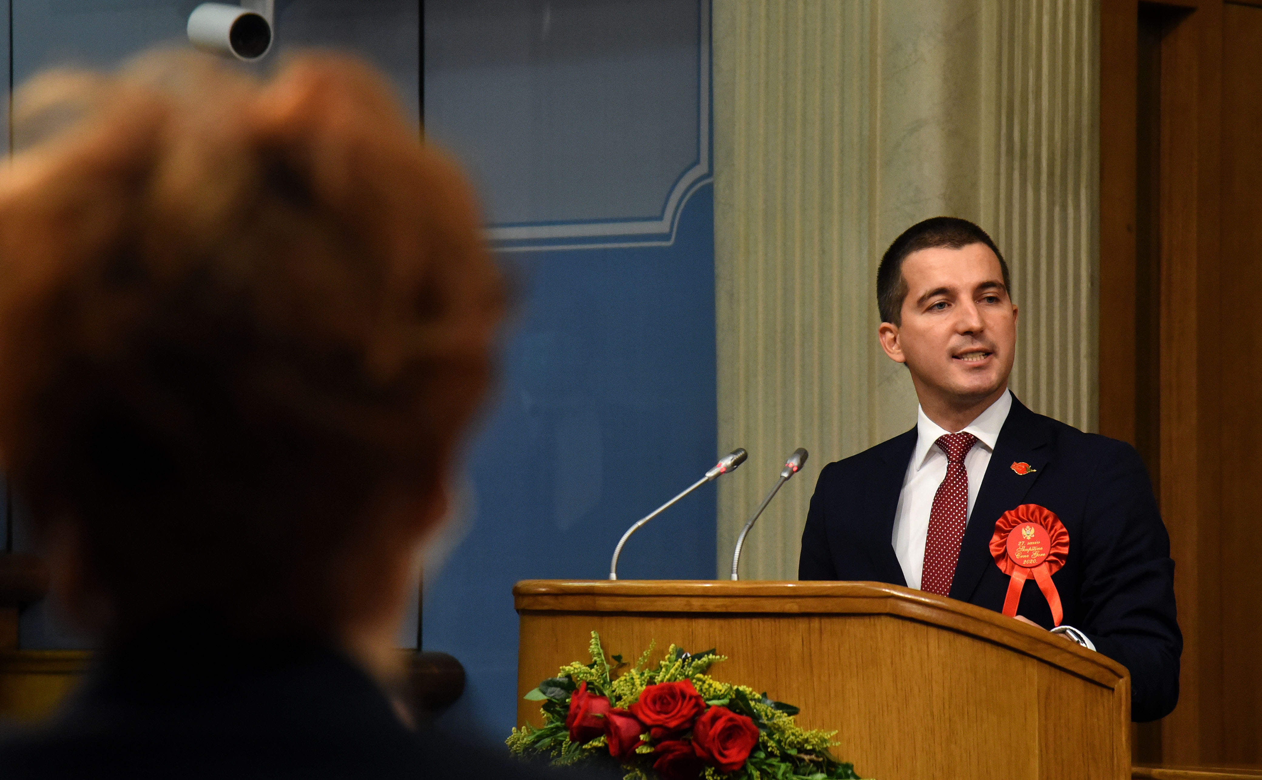 First session of parliament in Montenegro