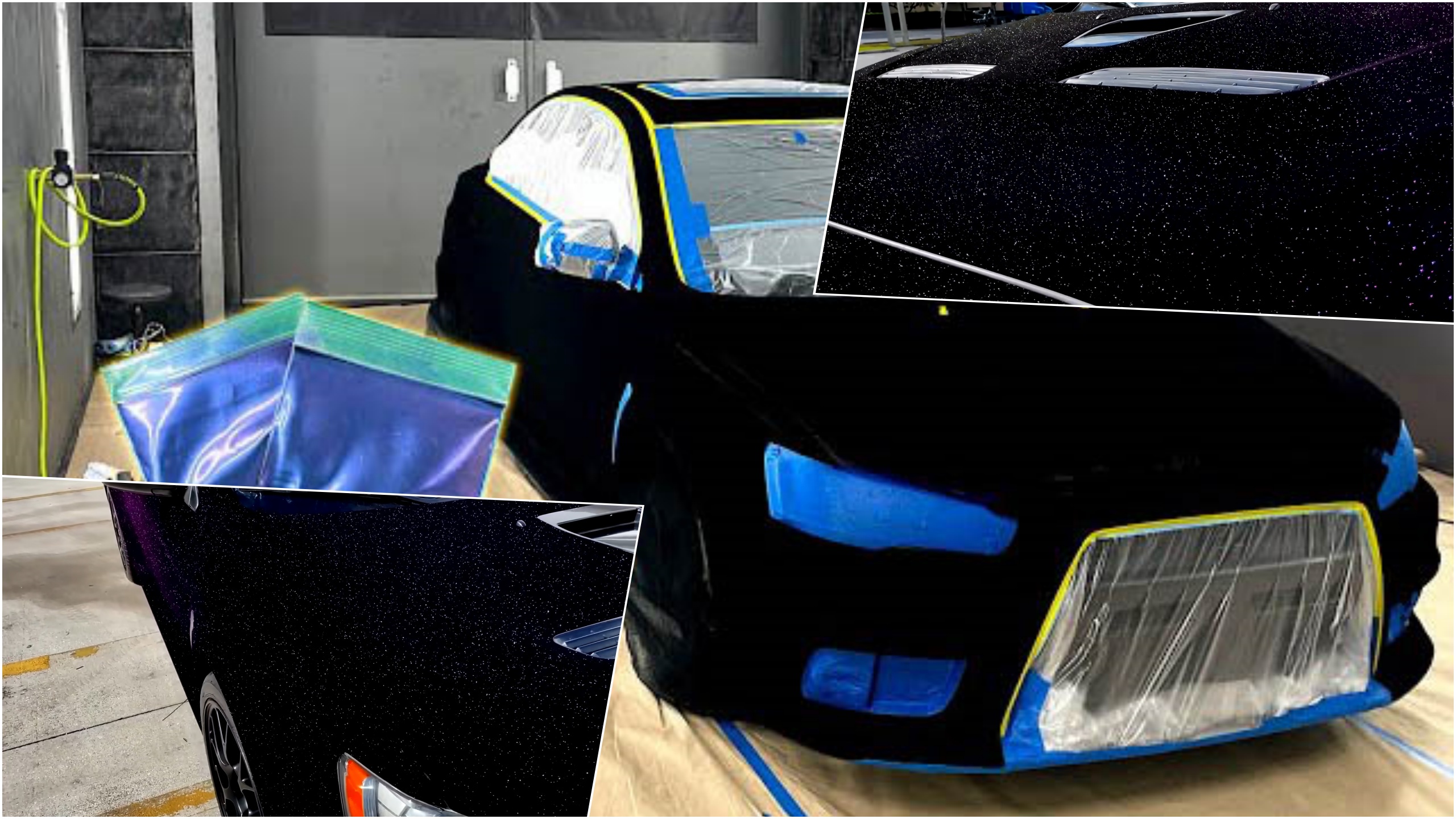 Farbanje automobila, automobil, farba, kombo Foto: Printscreen/YouTube/DipYourCar