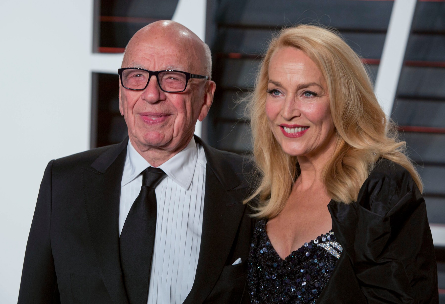 Rupert Murdoch and Jerry Hall divorcing.