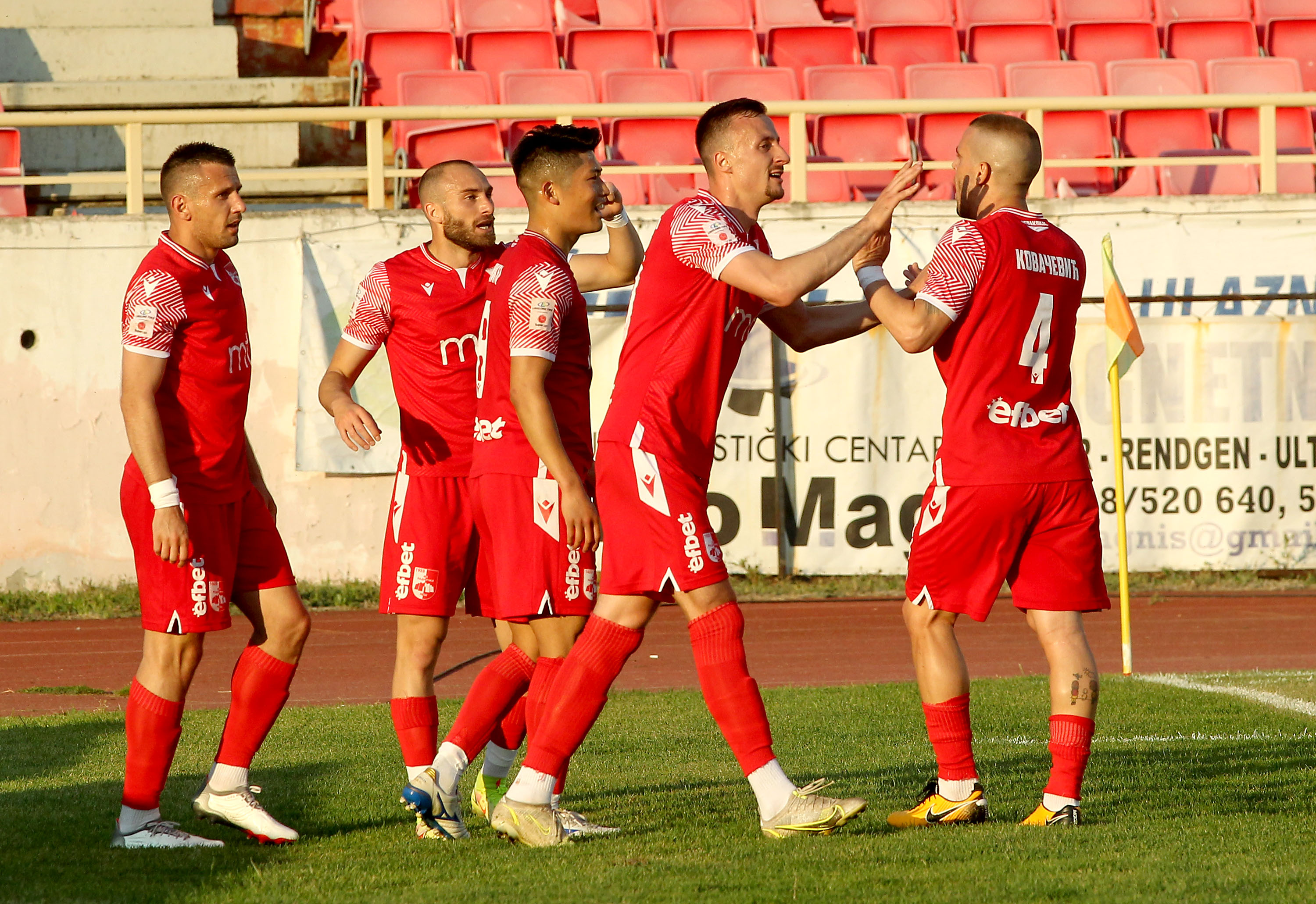 FUDBAL; RADNICKI NIS - TSC