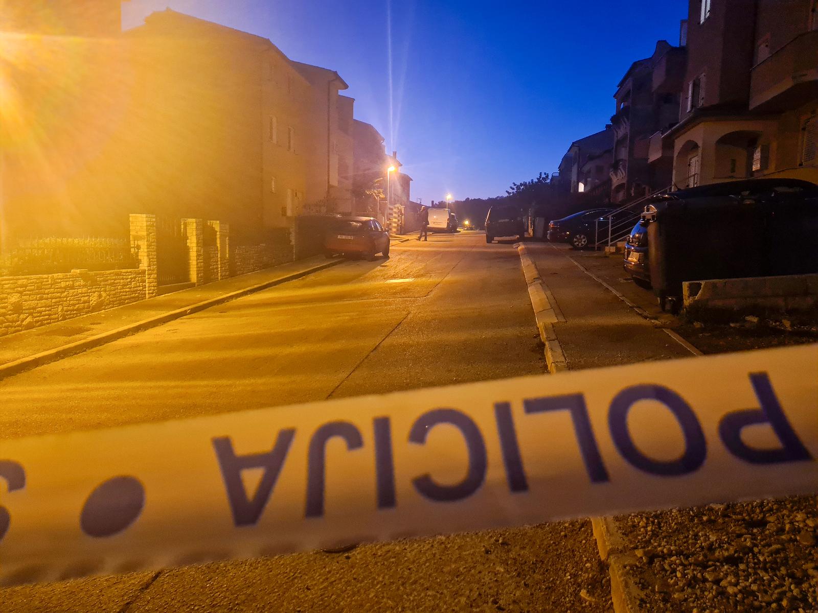 14.01.2022., Pula - U kuci u Agronautskoj ulici pronadjeno je dvoje mrtvih ljudi.  Photo: Sasa Miljevic/PIXSELL