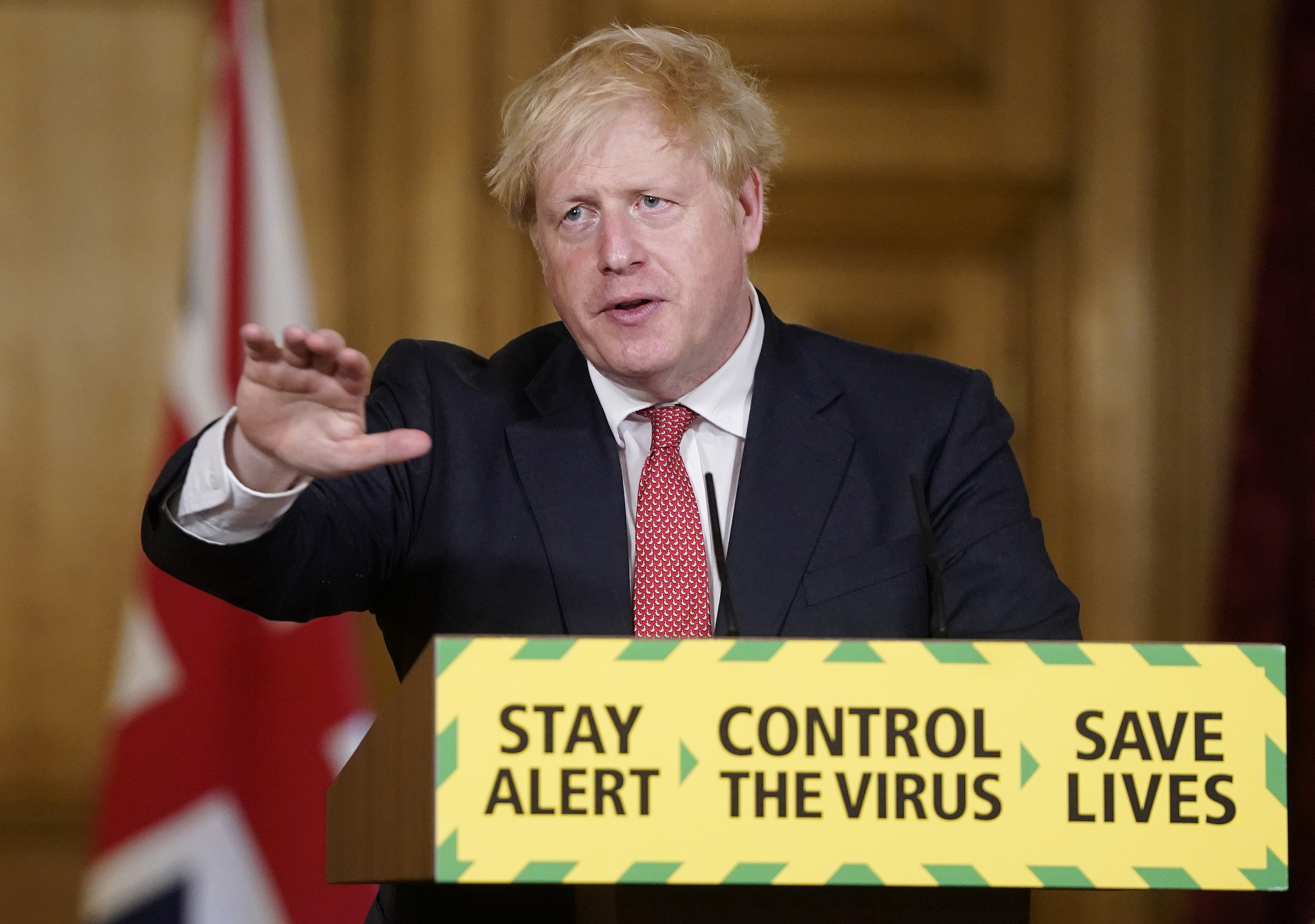 Britain's Prime Minister Boris Johnson press conference