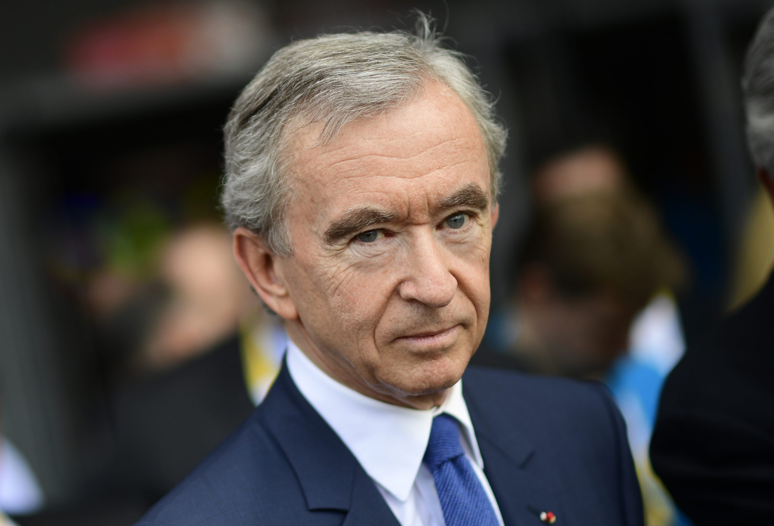 epa06030137 LVMH Group CEO Bernard Arnault attends the Viva Technology event dedicated to start-up development, innovation and digital technology in Paris, France, 15 June 2017.  EPA/MARTIN BUREAU / AFP POOL MAXPPP OUT