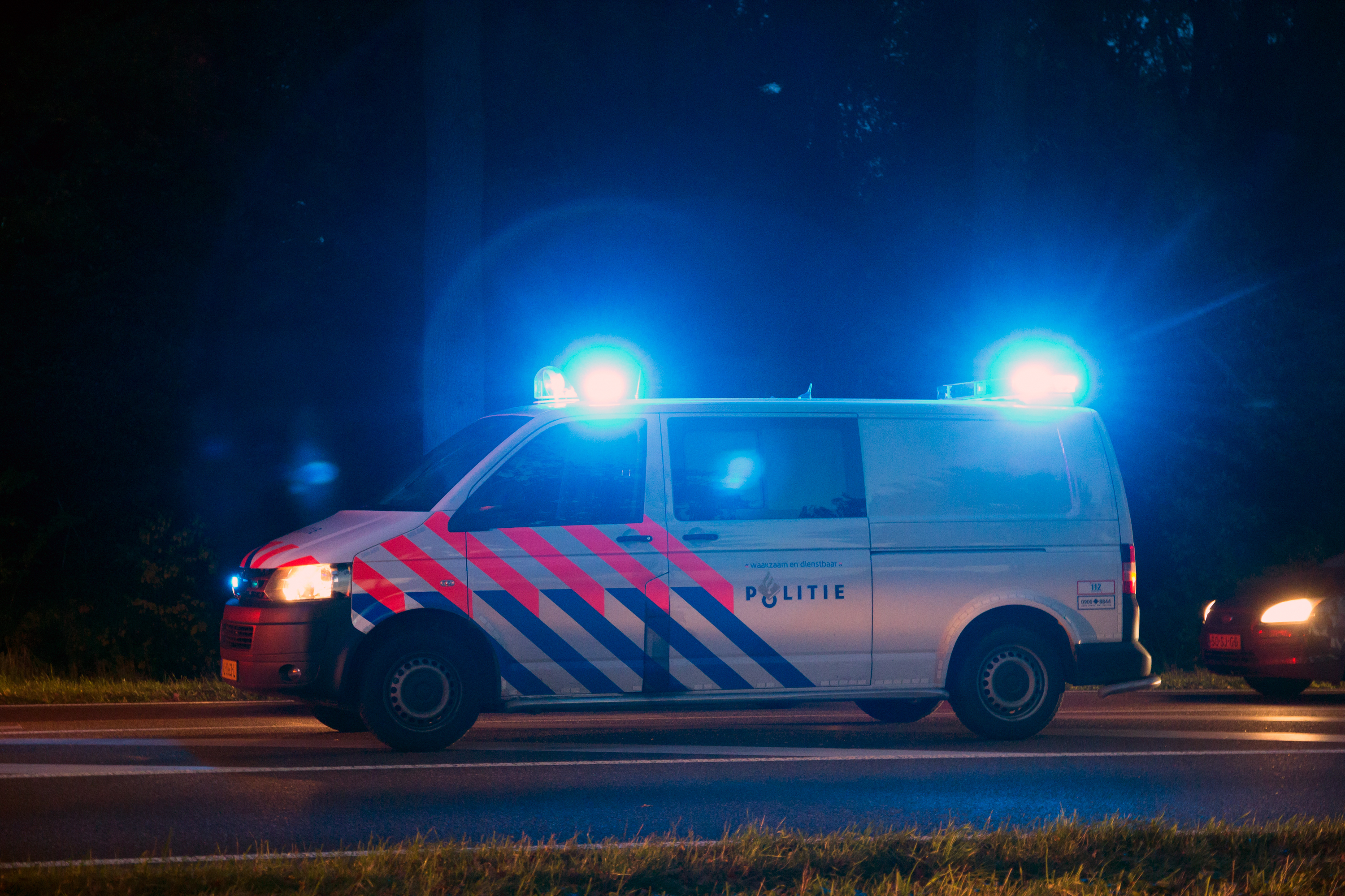 Varsseveld,,Netherlands,-,Oct,29,,2015:,Dutch,Police,Car,With