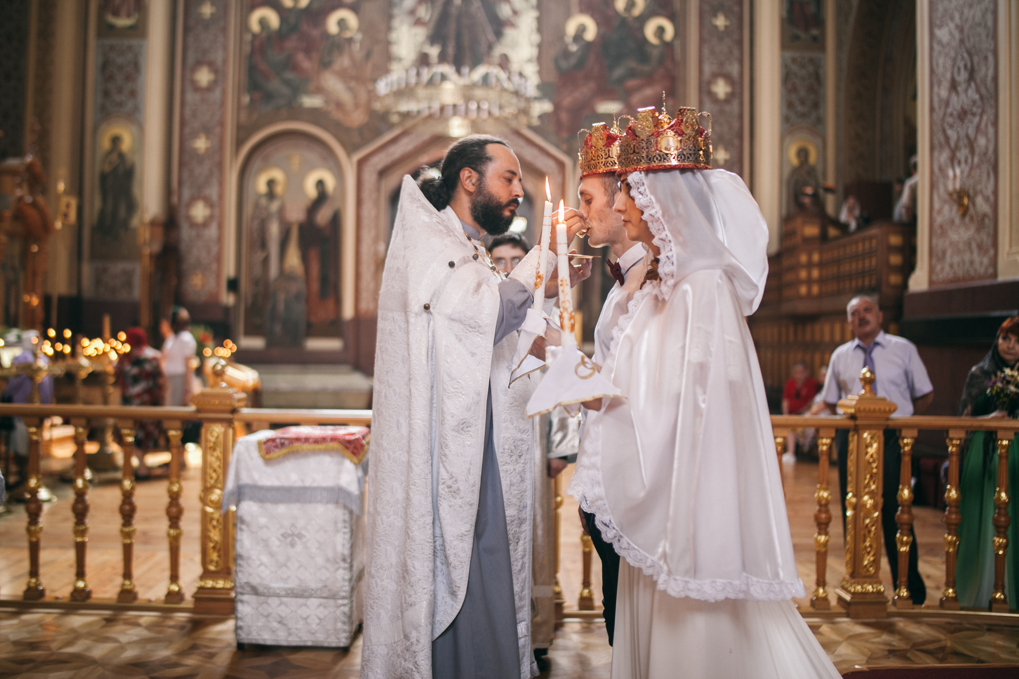 Ruska svadba ilustracija