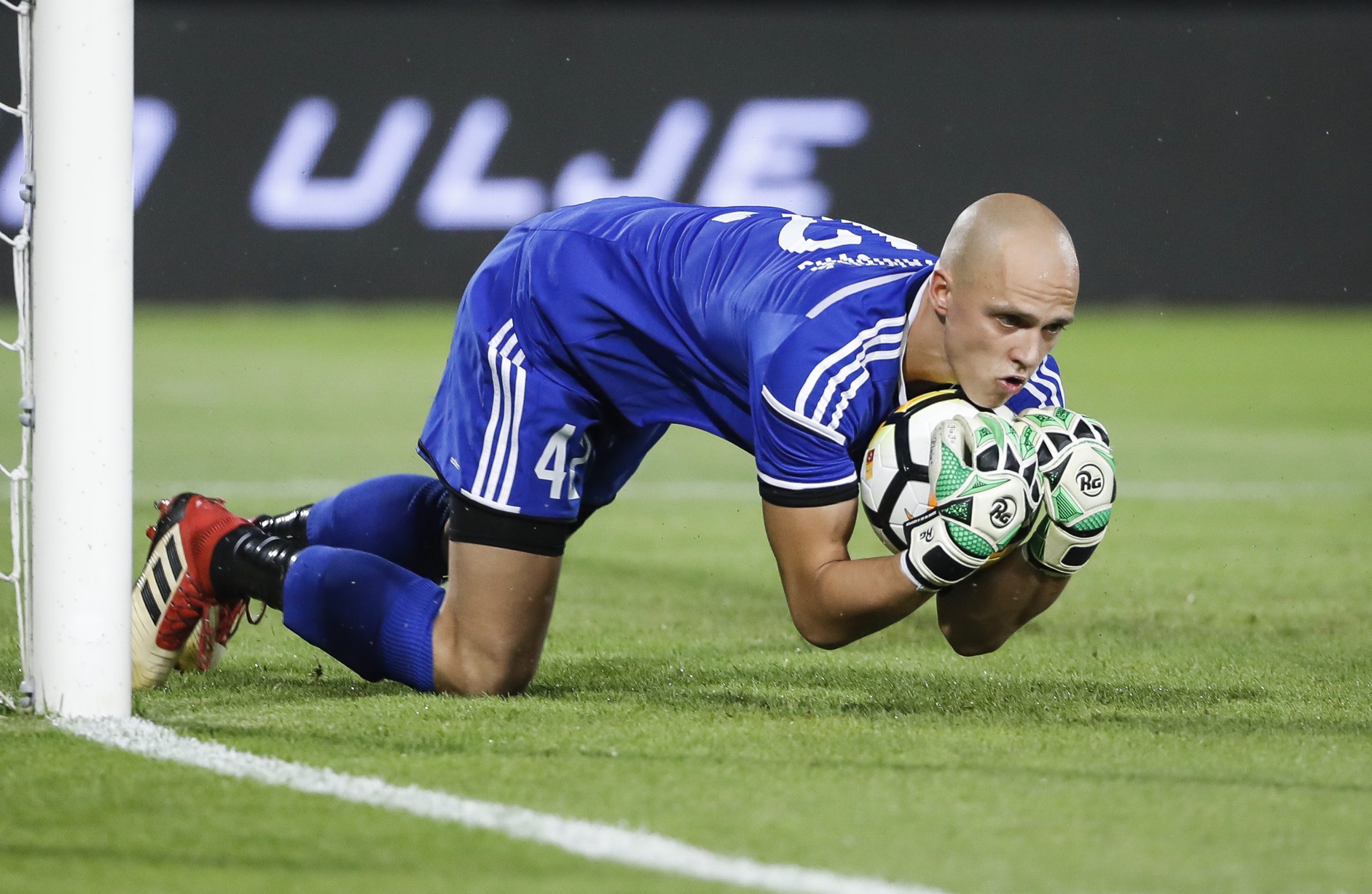 Fudbal Super League Season 2018-2019
Crvena Zvezda v Cukaricki
Goalkeeper Nemanja Stevanovic
Beograd, 25.08.2018.
foto: Srdjan Stevanovic/Starsportphoto ©