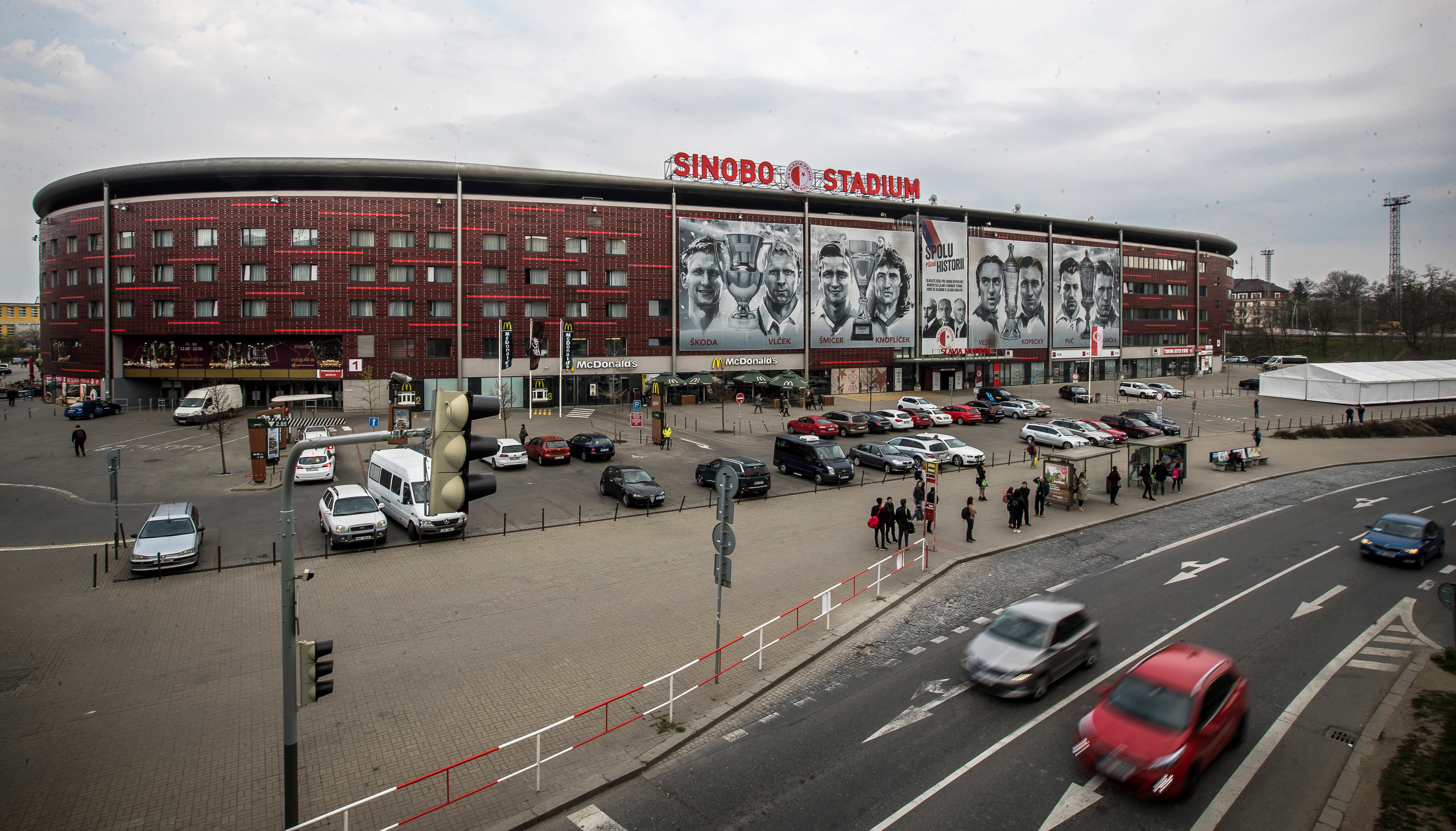 Slavia Prague's Sinobo Stadium