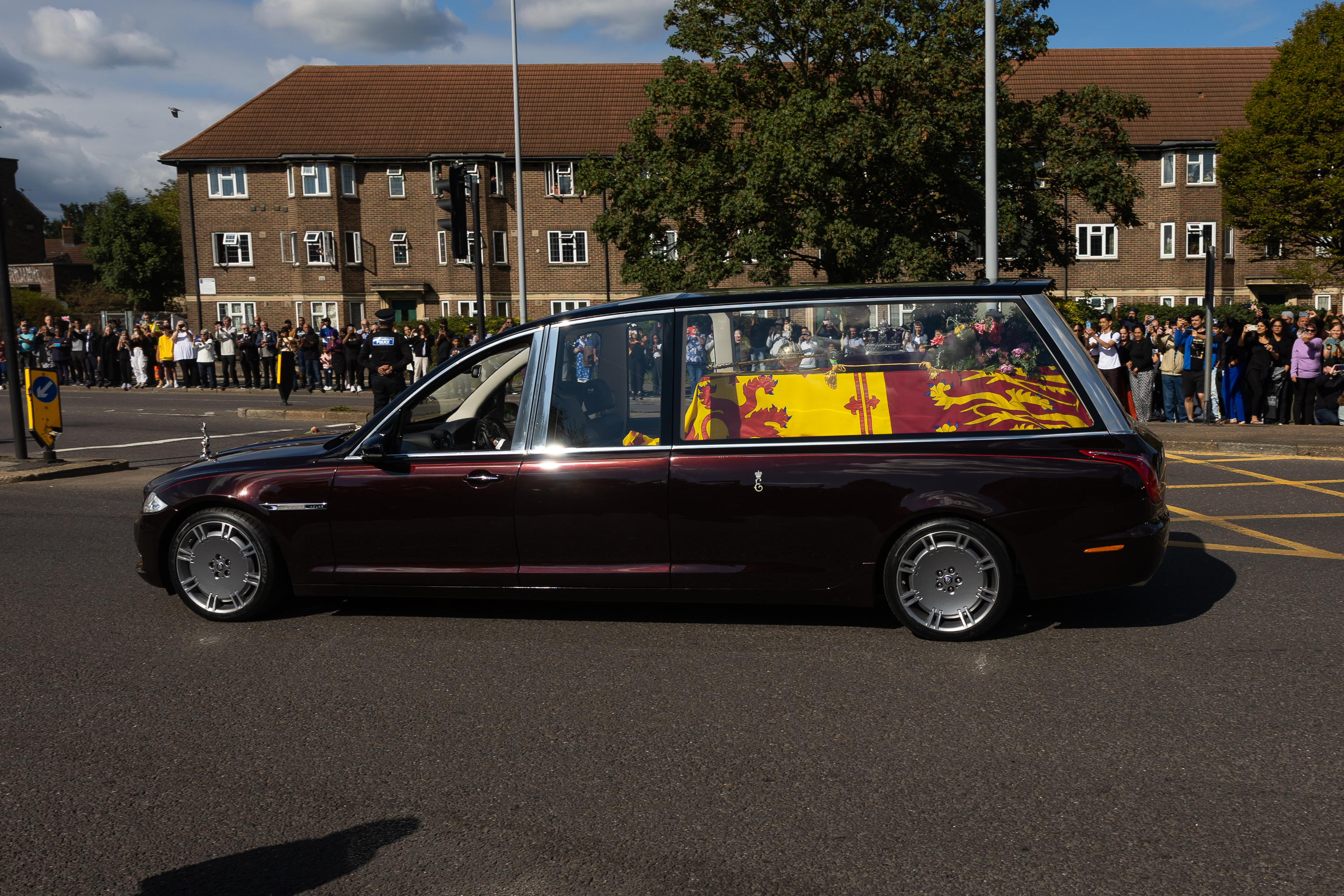 The State Funeral of Queen Elizabeth II, Hearse Procession