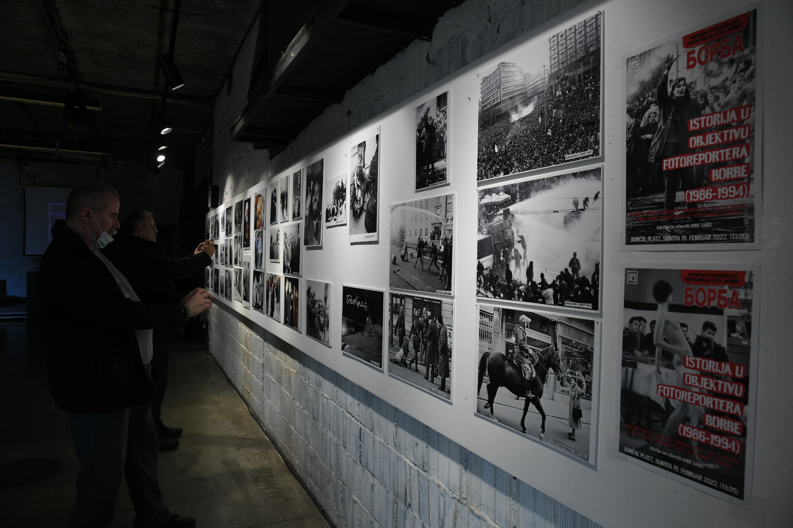 Beograd 18. februar 2022. Povodom 100 godina od osnivanja lista "Borba", održan je skup novinara, urednika i ostalih koji su bili zaposleni i saradjivali u tim dnevnim novinama na Dorcol Platzu Foto:Nemanja Jovanović/Nova.rs