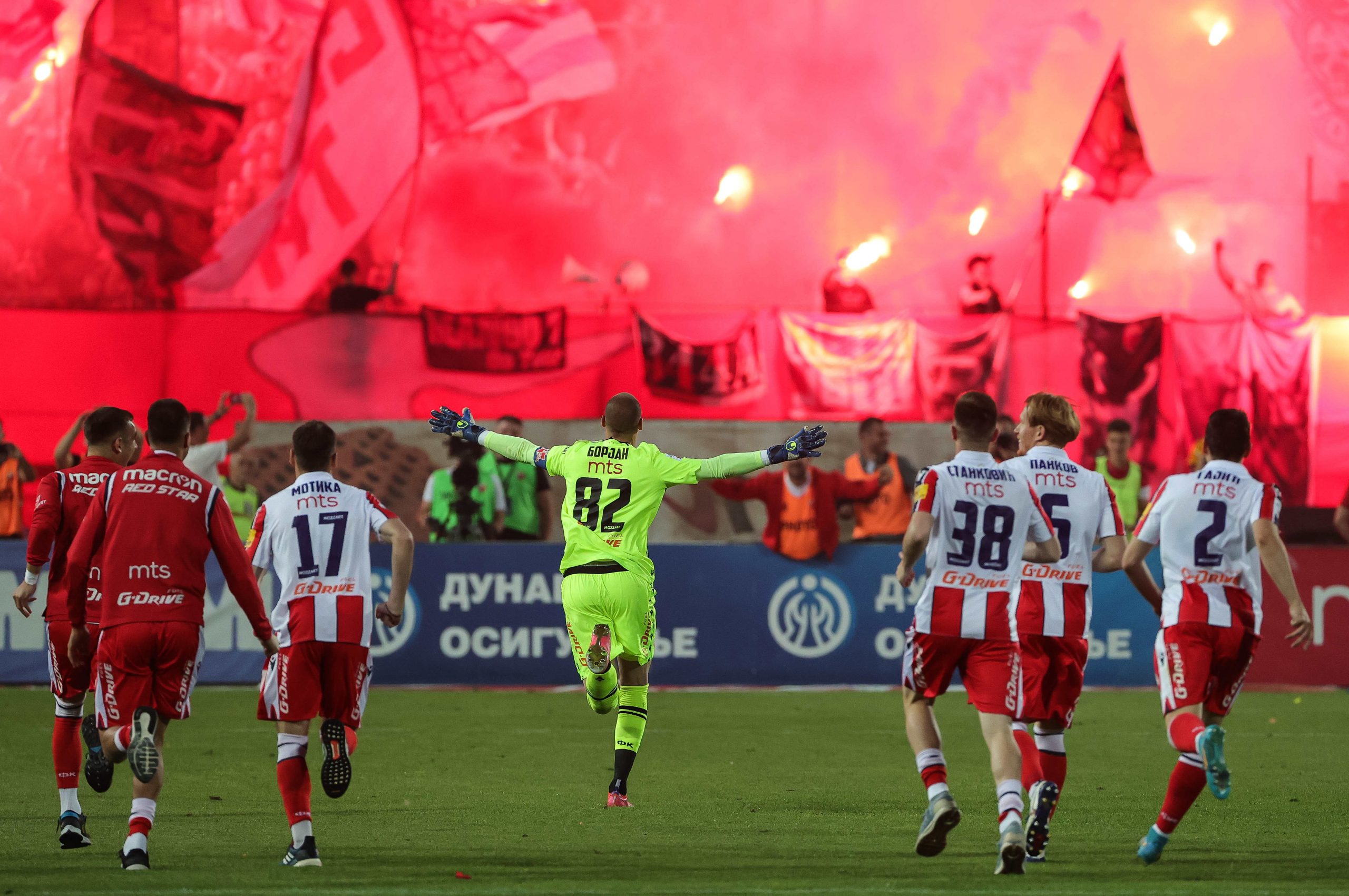 Fudbal-Super League Season 2021/2022
Crvena Zvezda v Vozdovac 
Beograd, 22.05.2022.
foto: Srdjan Stevanovic/Starsport.rs ©