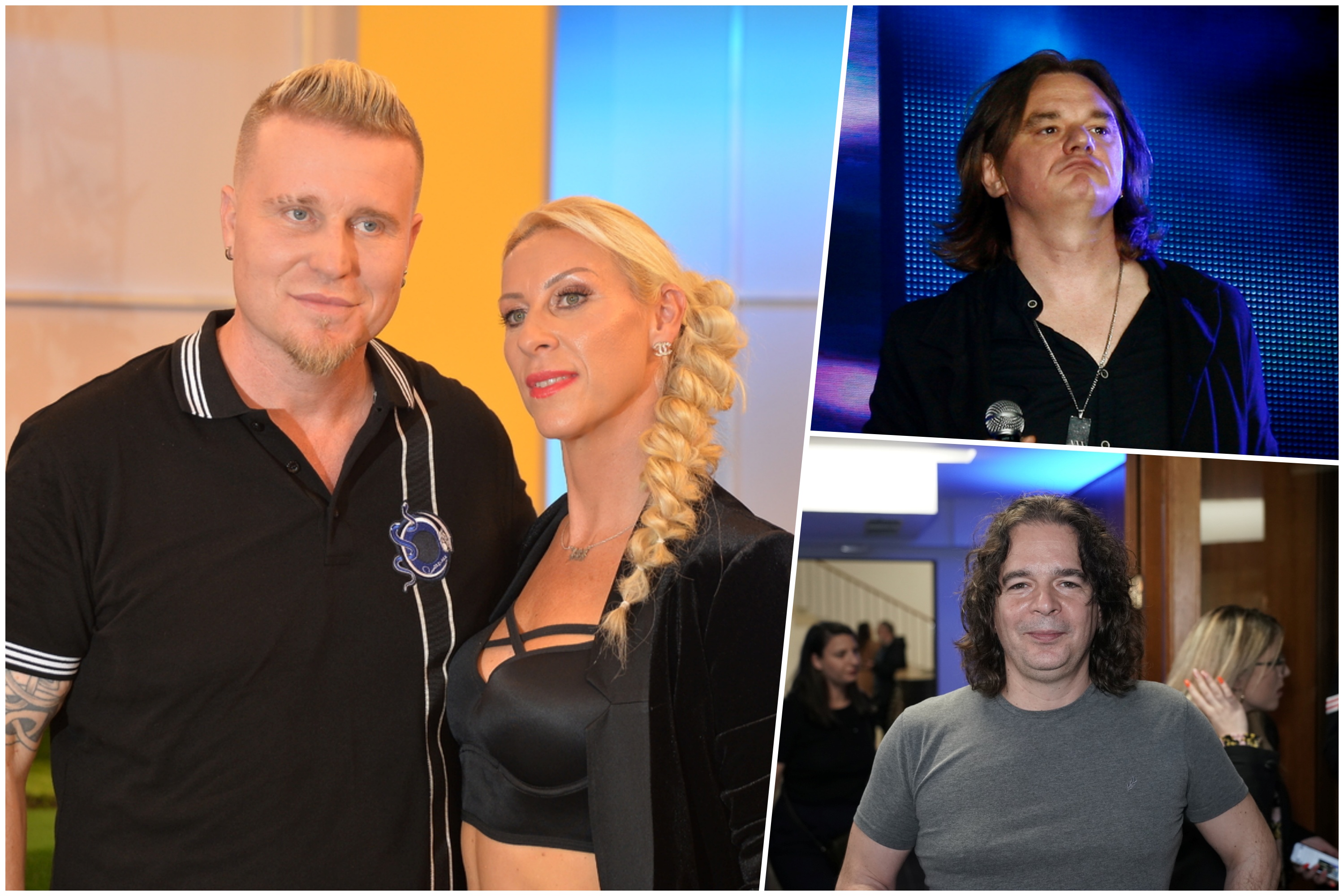 Nebojša i Manuela Kostrešević, grupa Tvins, Twins, Srđan Čolić, Srdjan Čolić, Mobi Dik, Moby Dick, Filip Žmaher, kombo Foto: E-Stock/Časlav Vukojičić/Ivan Dobričić