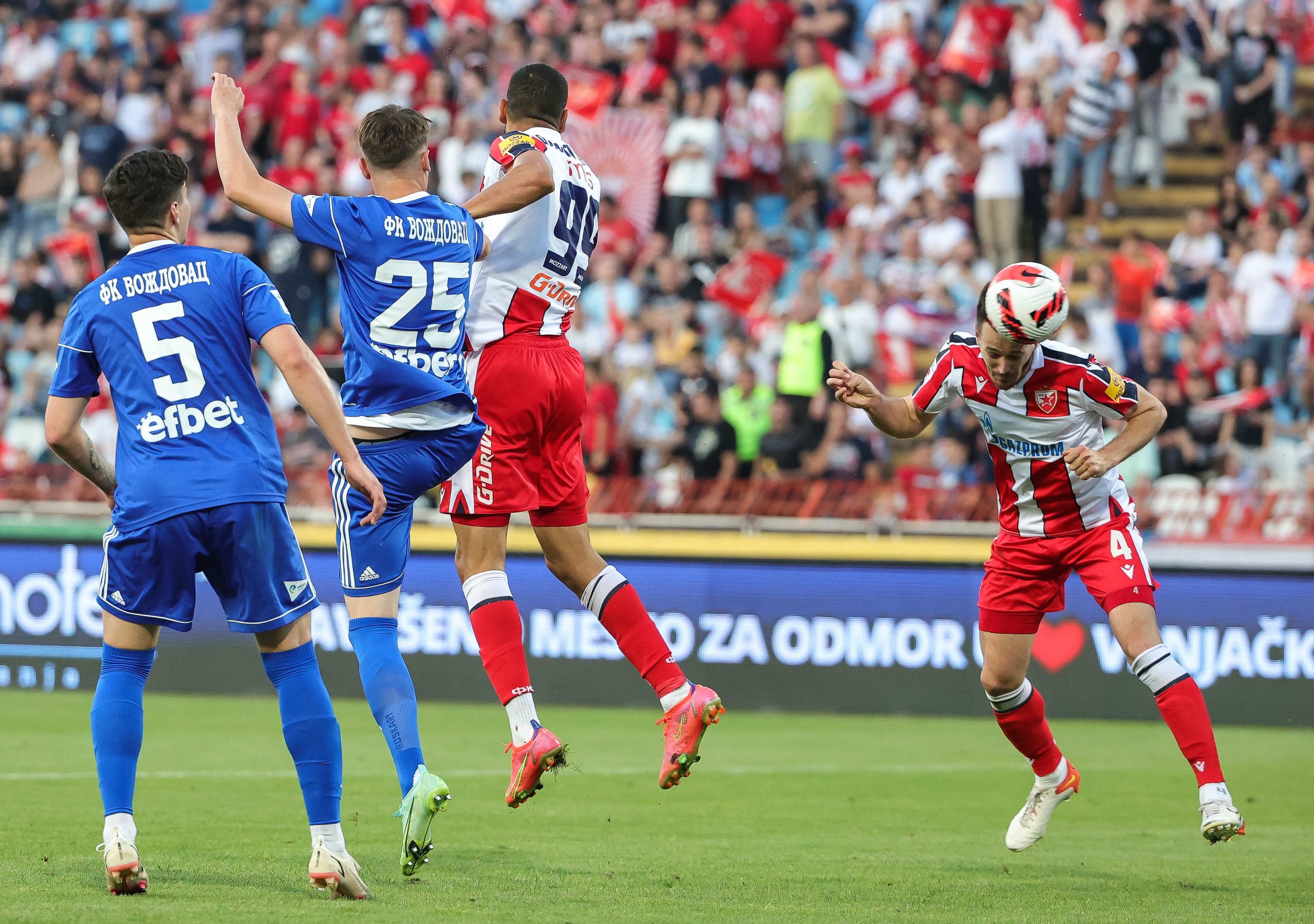 Fudbal-Super League Season 2021/2022
Crvena Zvezda v Vozdovac 
Beograd, 22.05.2022.
foto: Srdjan Stevanovic/Starsport.rs ©