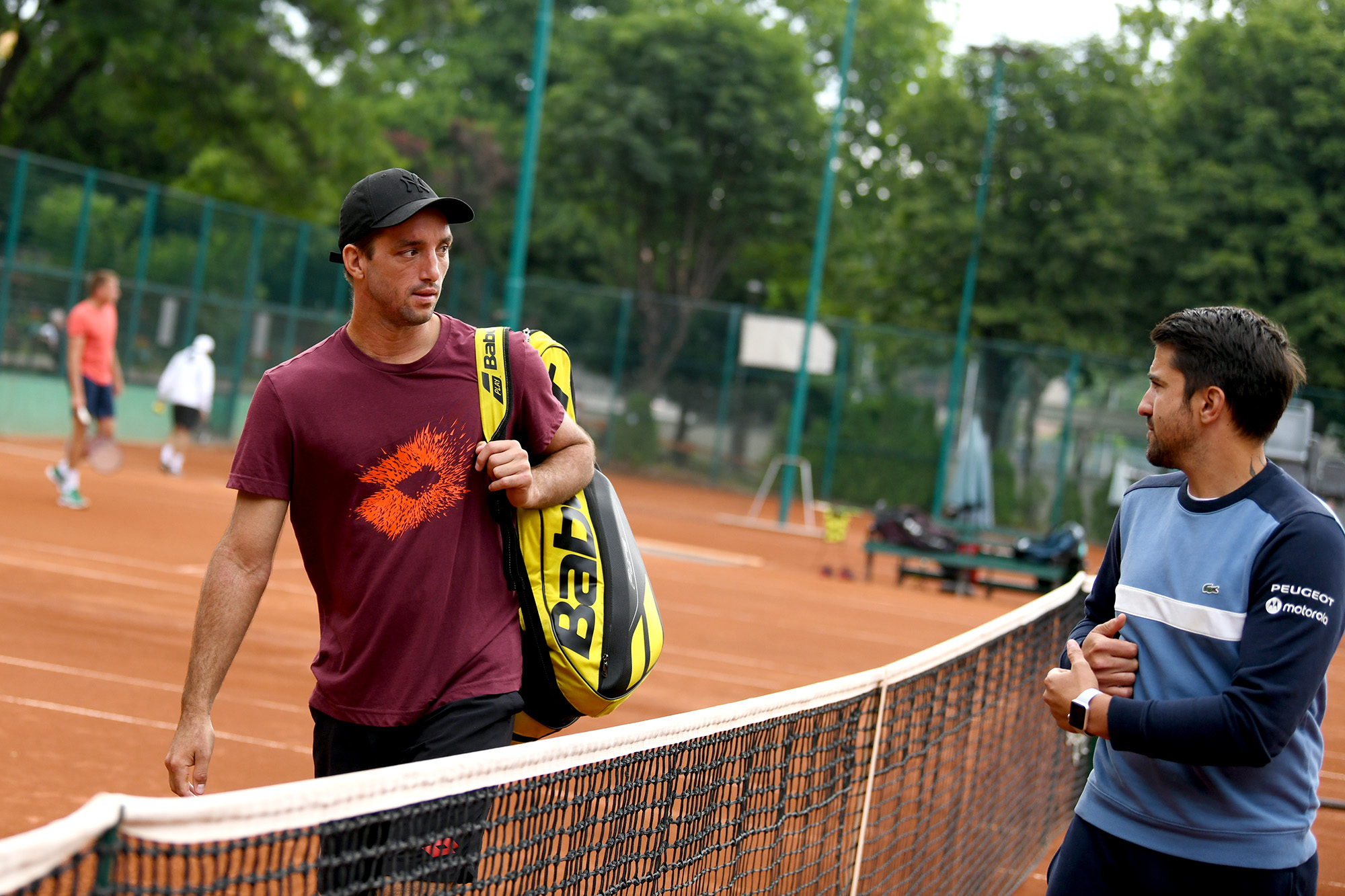 BEOGRAD 10.06.2020 Janko Tipsarević, Viktor Troicki foto:Vesna Lalić/Nova.rs