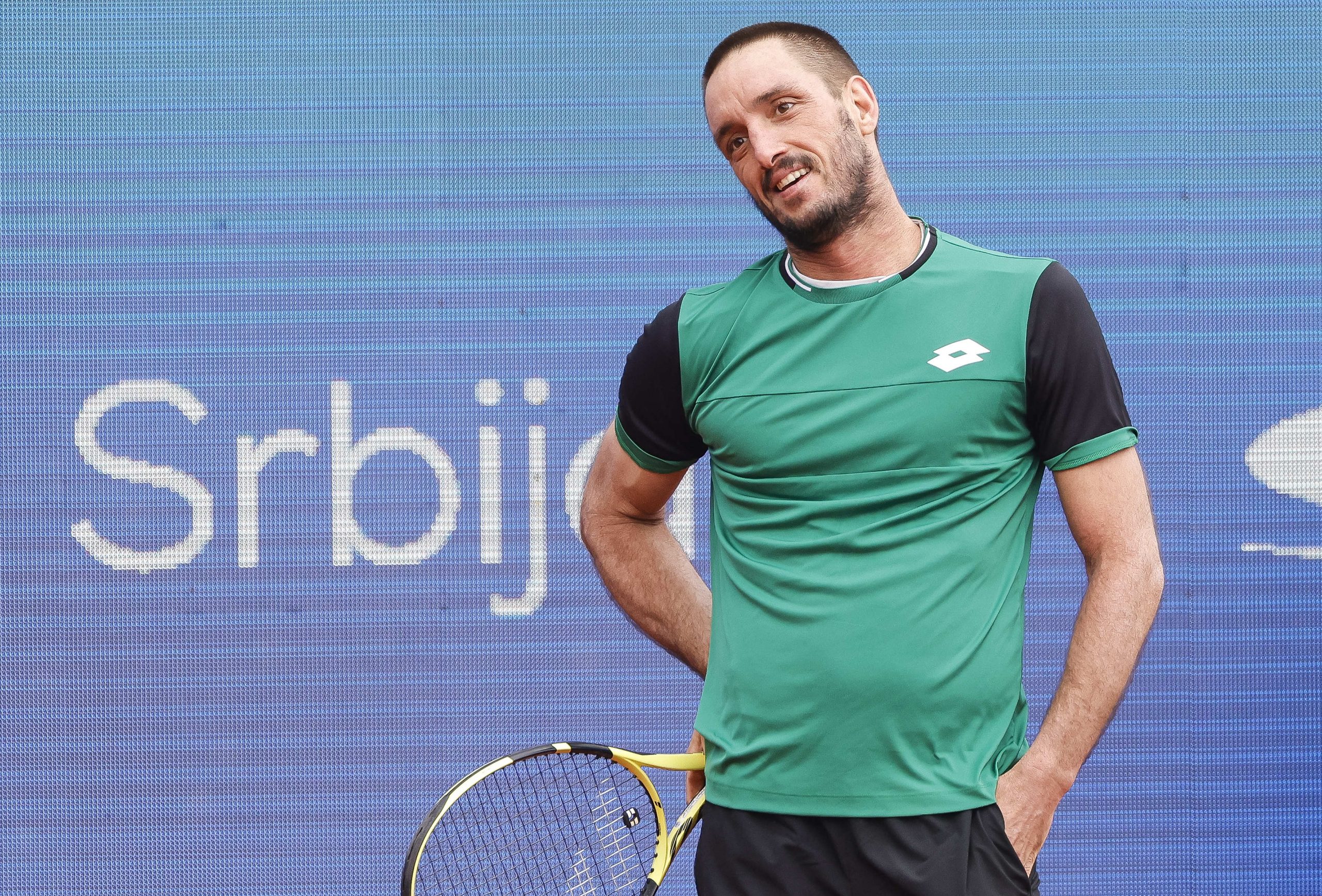 Tennis-ATP Serbia Open Belgrade 2021-Qualifications 
Viktor Troicki v Marco Cecchinato (ITA)
Beograd, 19.04.2021.
foto: Srdjan StevanovicStarsportphoto ©