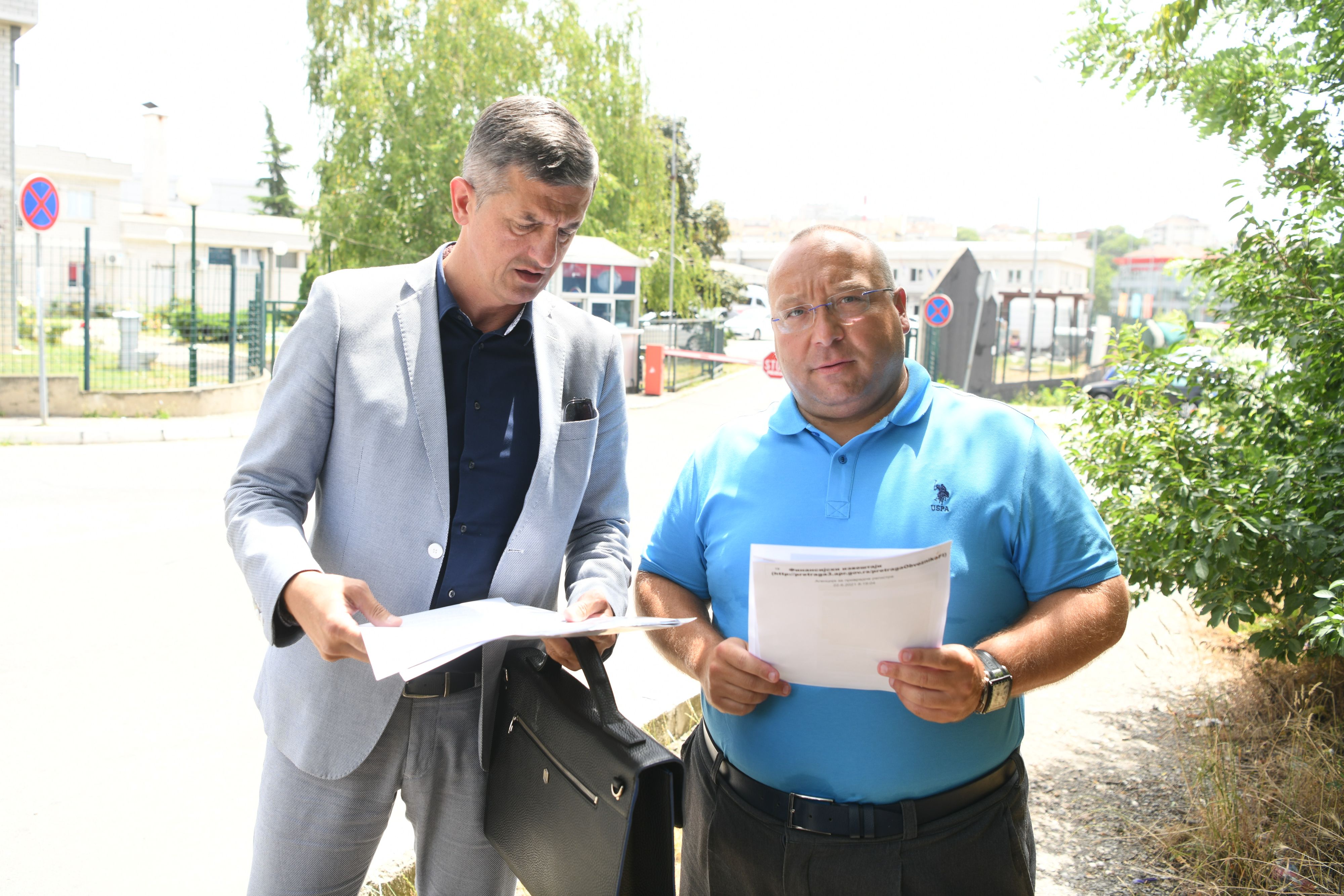 vuletic daje izjavu u sbpok