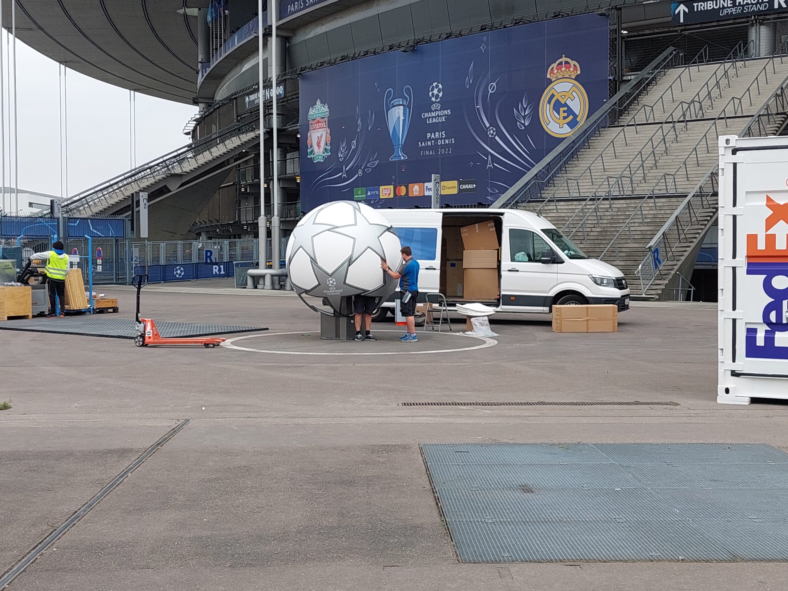 Francuska pred finale Lige šampiona, Liga Sampiona stadion Francuska