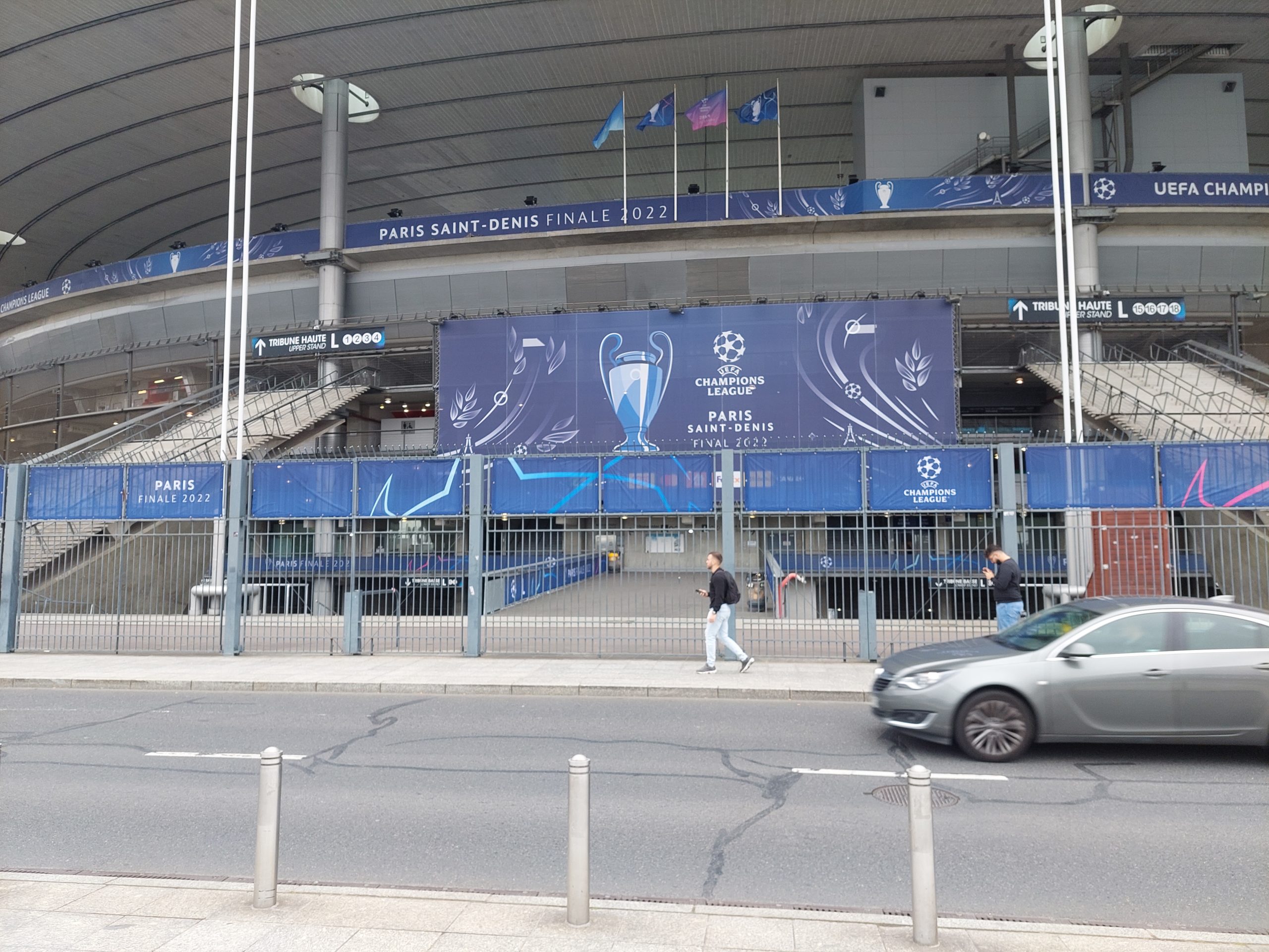 Francuska pred finale Lige šampiona, Liga Sampiona stadion Francuska