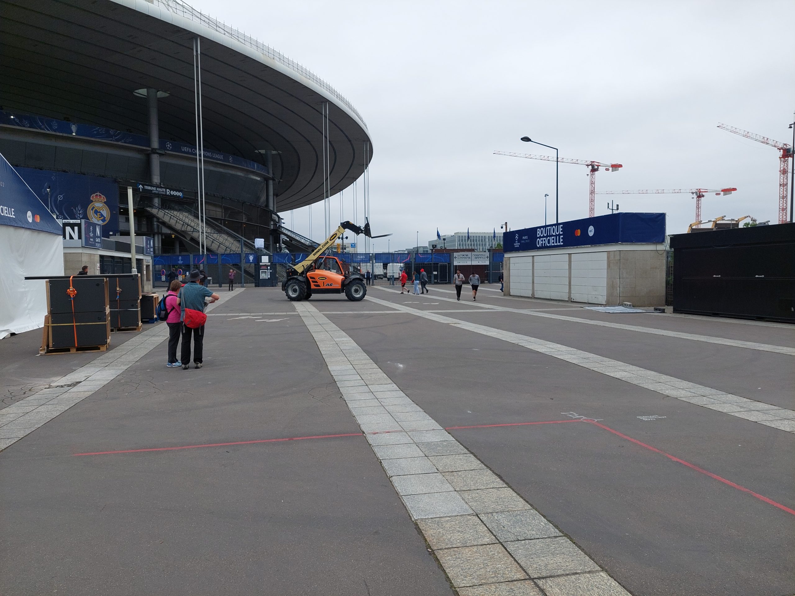 Francuska pred finale Lige šampiona, Liga Sampiona stadion Francuska