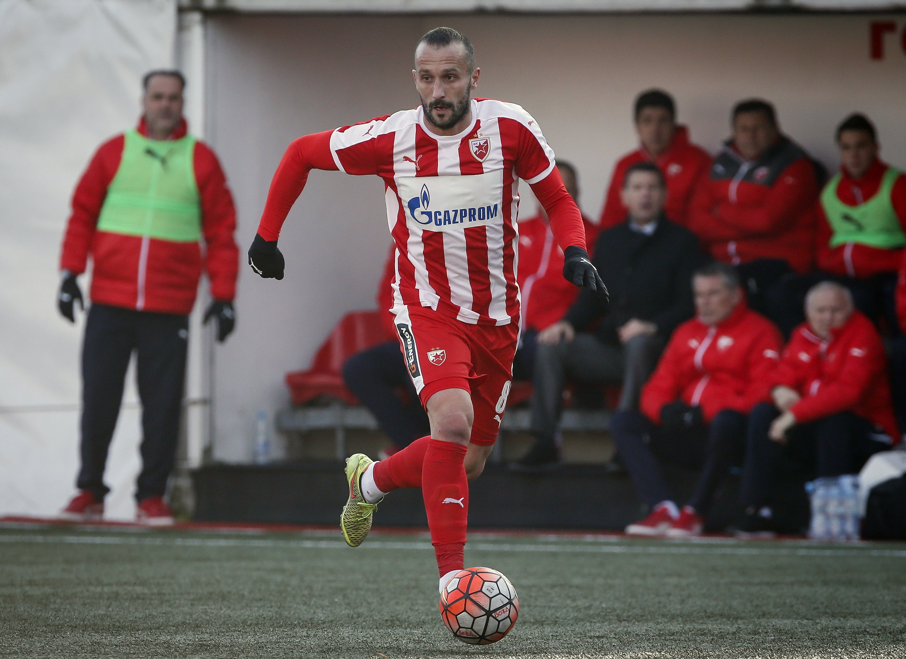 Fudbal Super League season 2016-2017
Vozdovac v Crvena Zvezda
Predrag Sikimic and head coach Miodrag Bozovic (L)
Beograd, 04.12.2016.
foto: Srdjan Stevanovic/Starsportphoto©