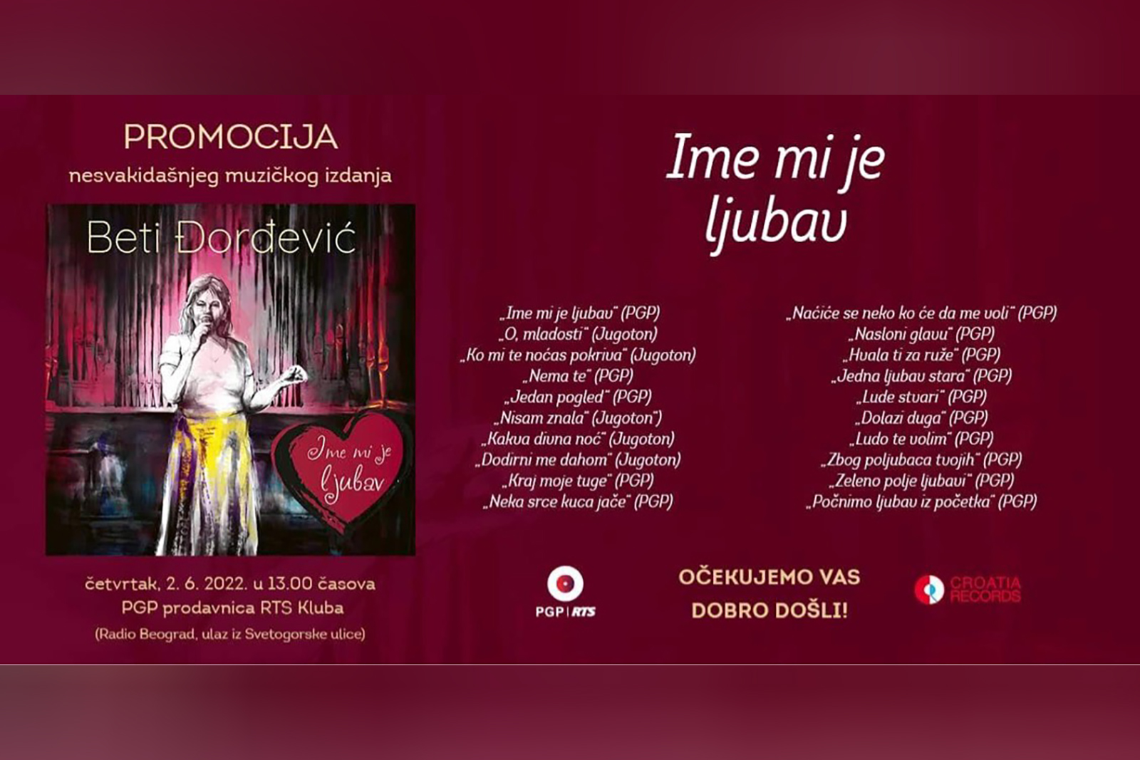 Ime mi je ljubav - Beti Đordjević