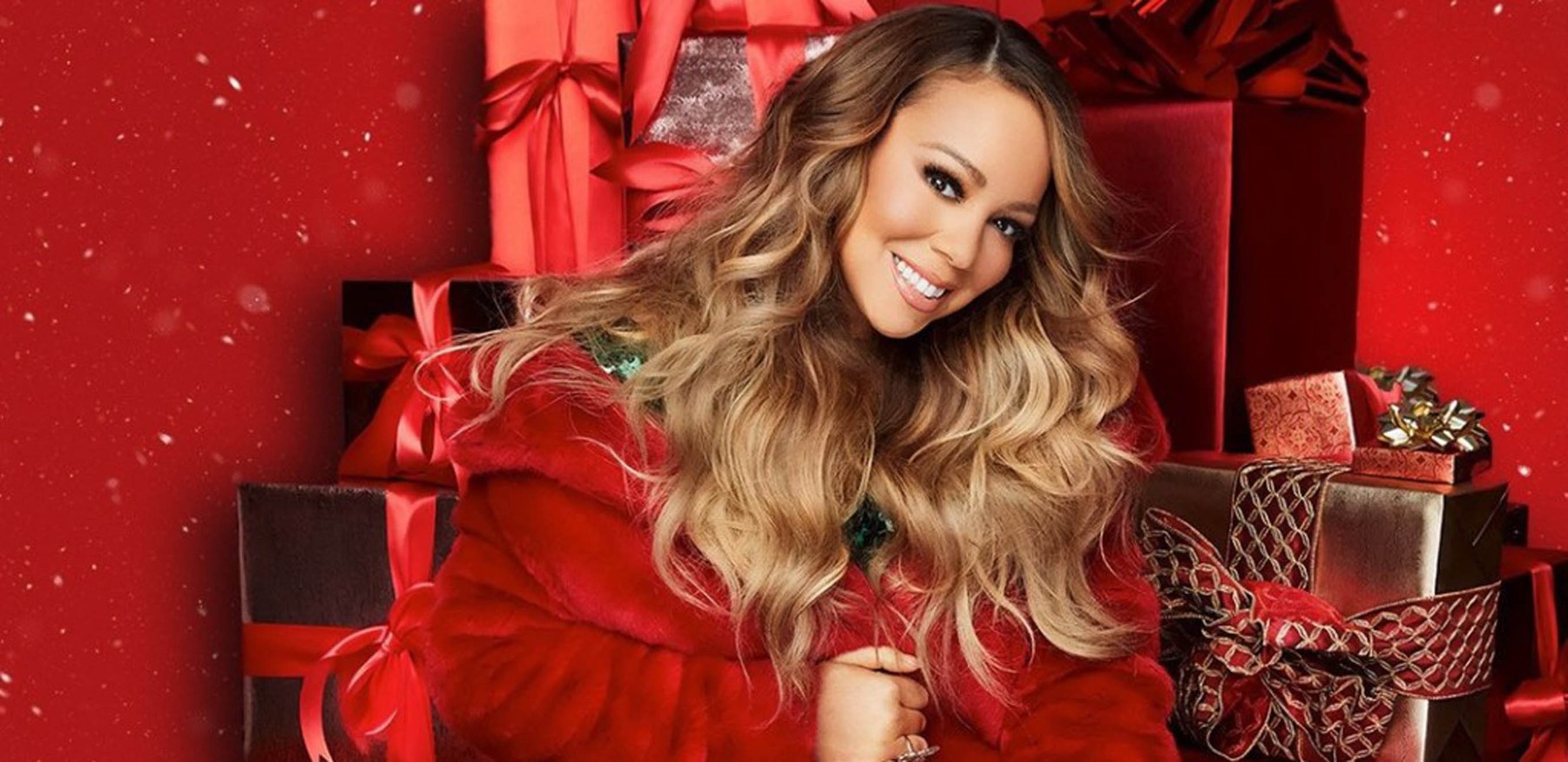 Mariah Carey has launched a Christmas collection