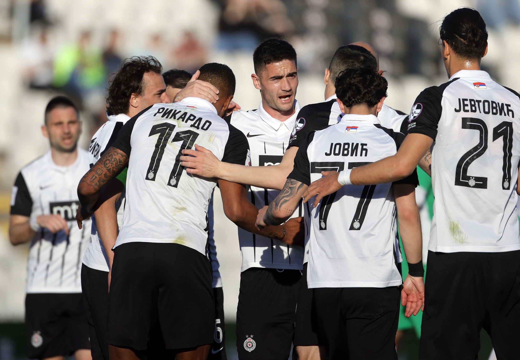 Partizan Loznica, fudbal, utakmica Foto: Pedja Milosavljevic/Starsport