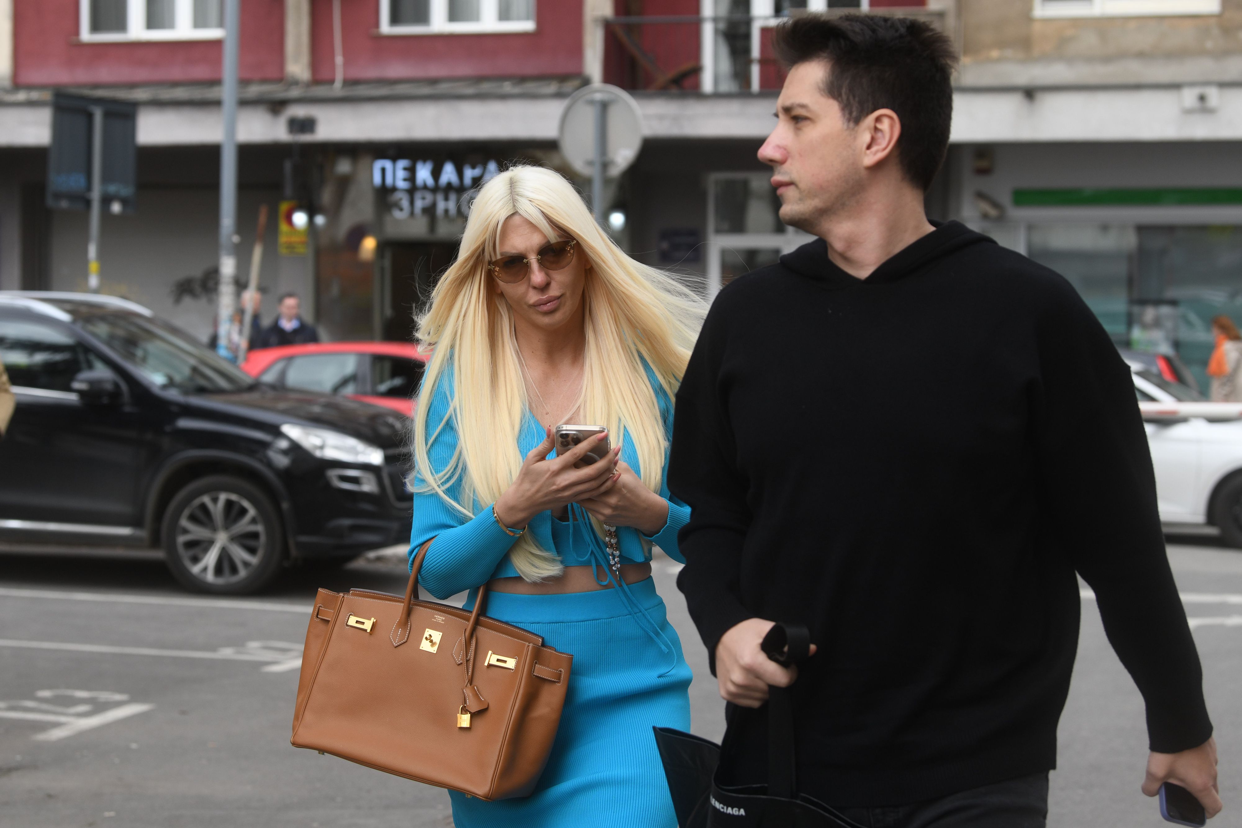 Beograd 08. april 2022. Jelena Karleuša sud, Prvo osnovno tuzilasto u Beogradu, izjava porodicno nasilje Foto:Filip Krainčanić/Nova.rs