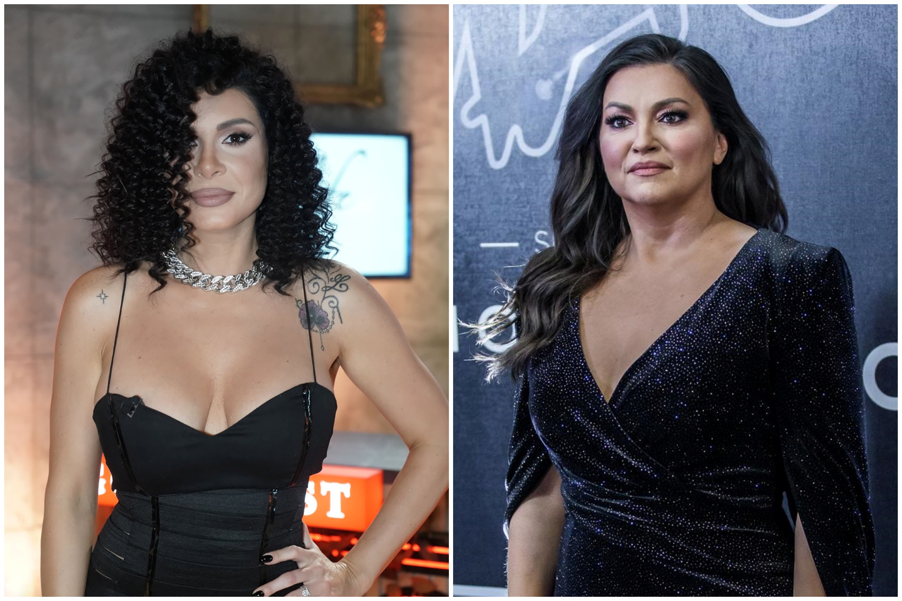 Mia Borisavljević i Nina Badrić, kombo Foto: E-Stock/Časlav Vukojčić/Davor Javorovic/PIXSELL