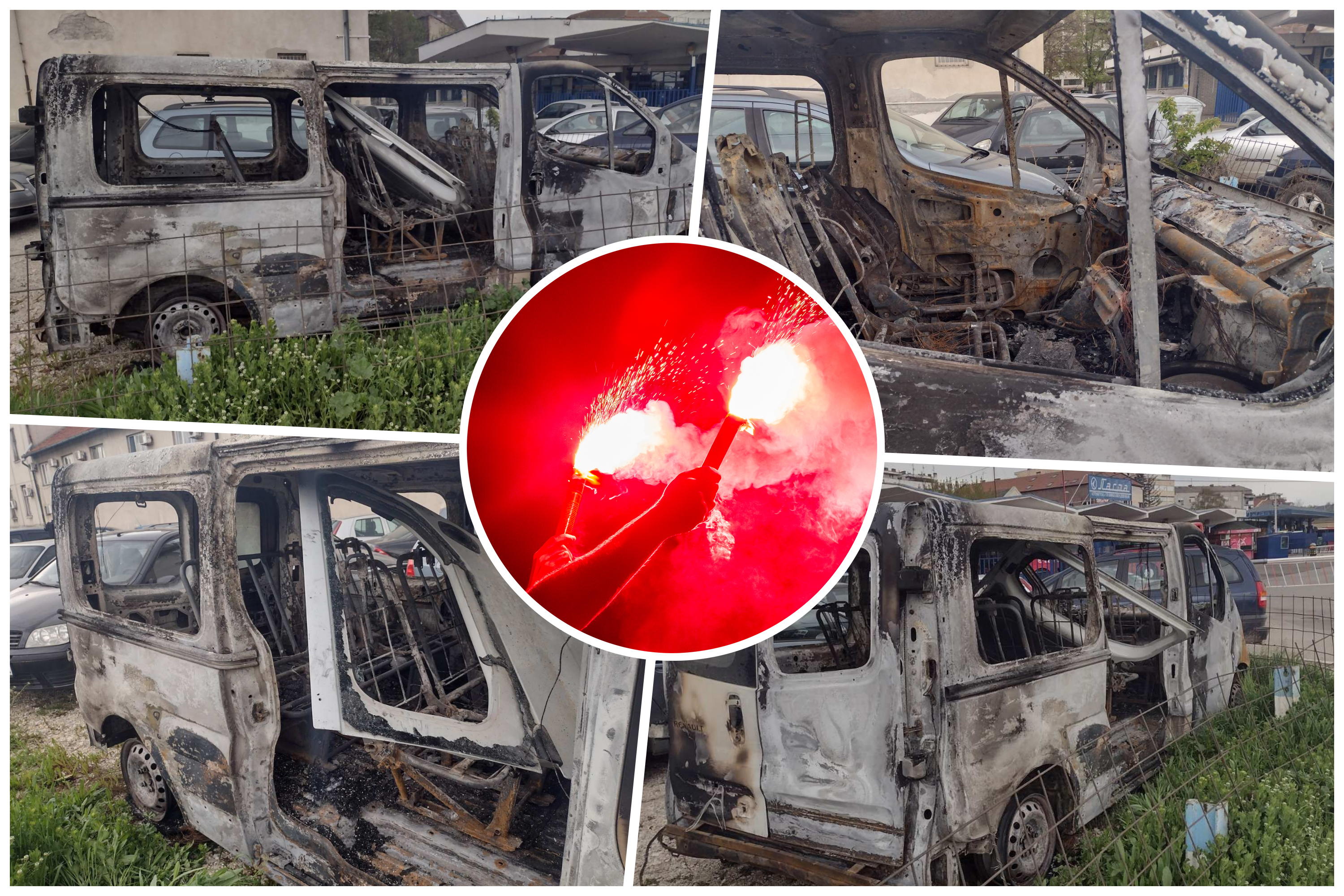 napadnut kombi koji se u subotu vraćao sa derbija,Napad se dogodio na izlazu iz Mladenovca, a u kombiju je bilo osmoro mladih iz jednog kragujevačkog sela.i vozač.  , poslala Aleksandra Petrovic