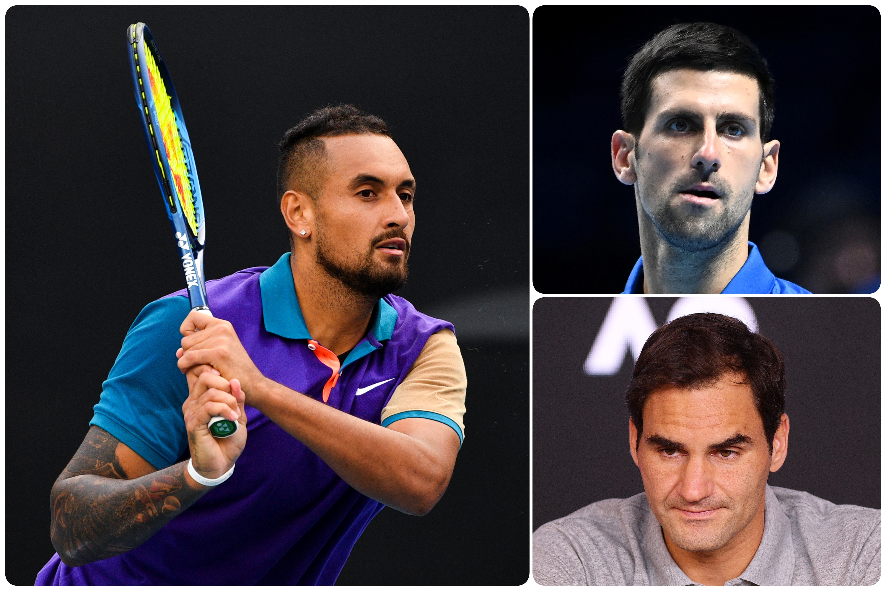 Kirjos Novak i Federer