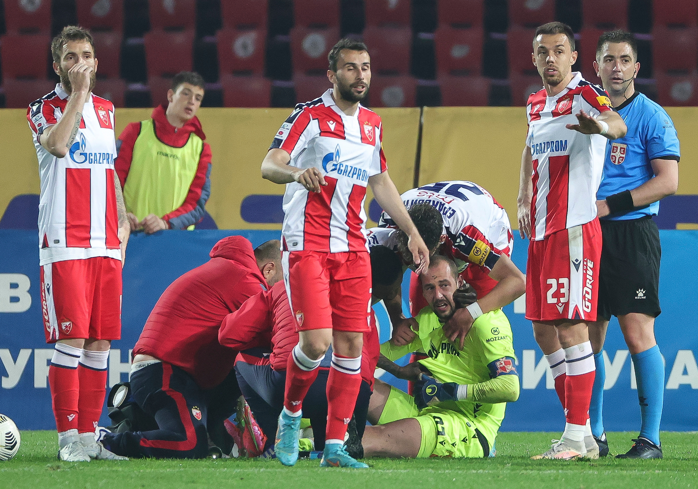 Fudbal-Super League Season 2021/2022
Crvena Zvezda v Cukaricki
Beograd, 27.04.2022.
foto: Srdjan Stevanovic/Starsport.rs ©