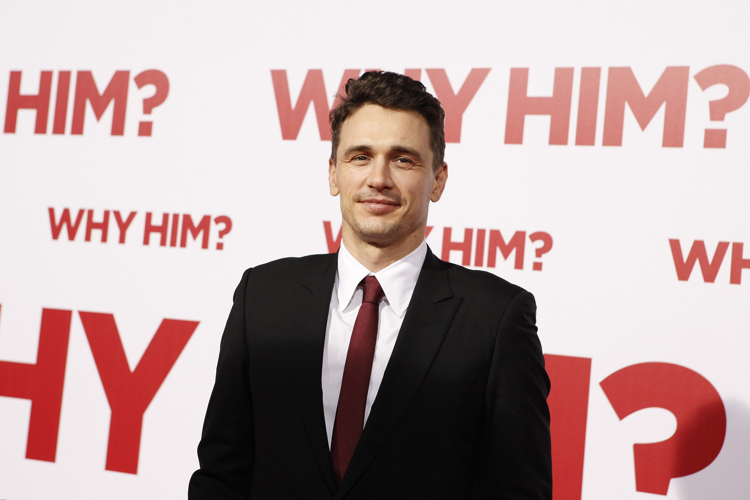 epa05680340 US actor and cast member James Franco arrives for the world premiere of 'Why Him?' at the Regency Bruin Theater in Los Angeles, California, USA, 17 December 2016. The movie opens in US theaters on 23 December 2016.  EPA/NINA PROMMER