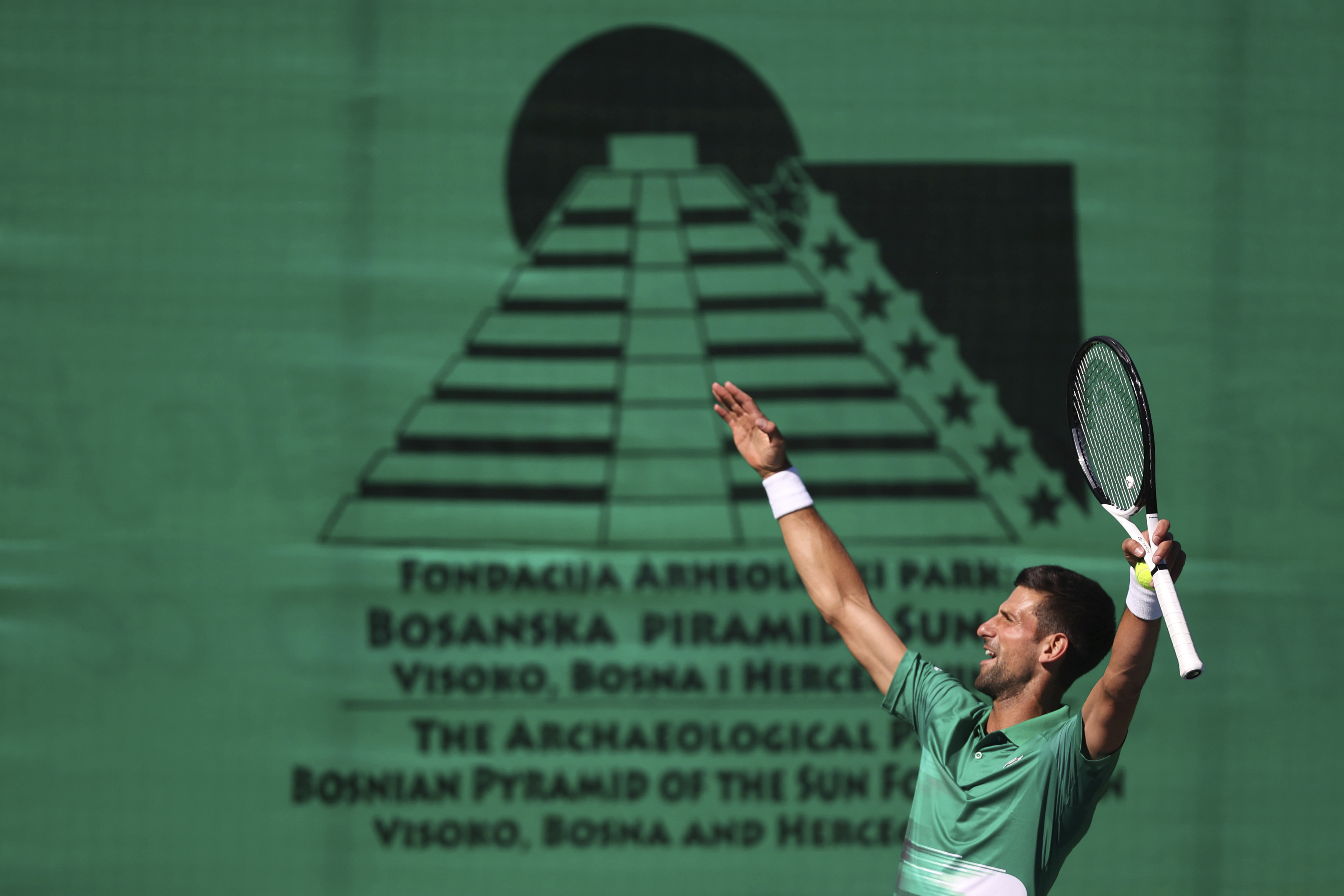 Bosnia Tennis Djokovic