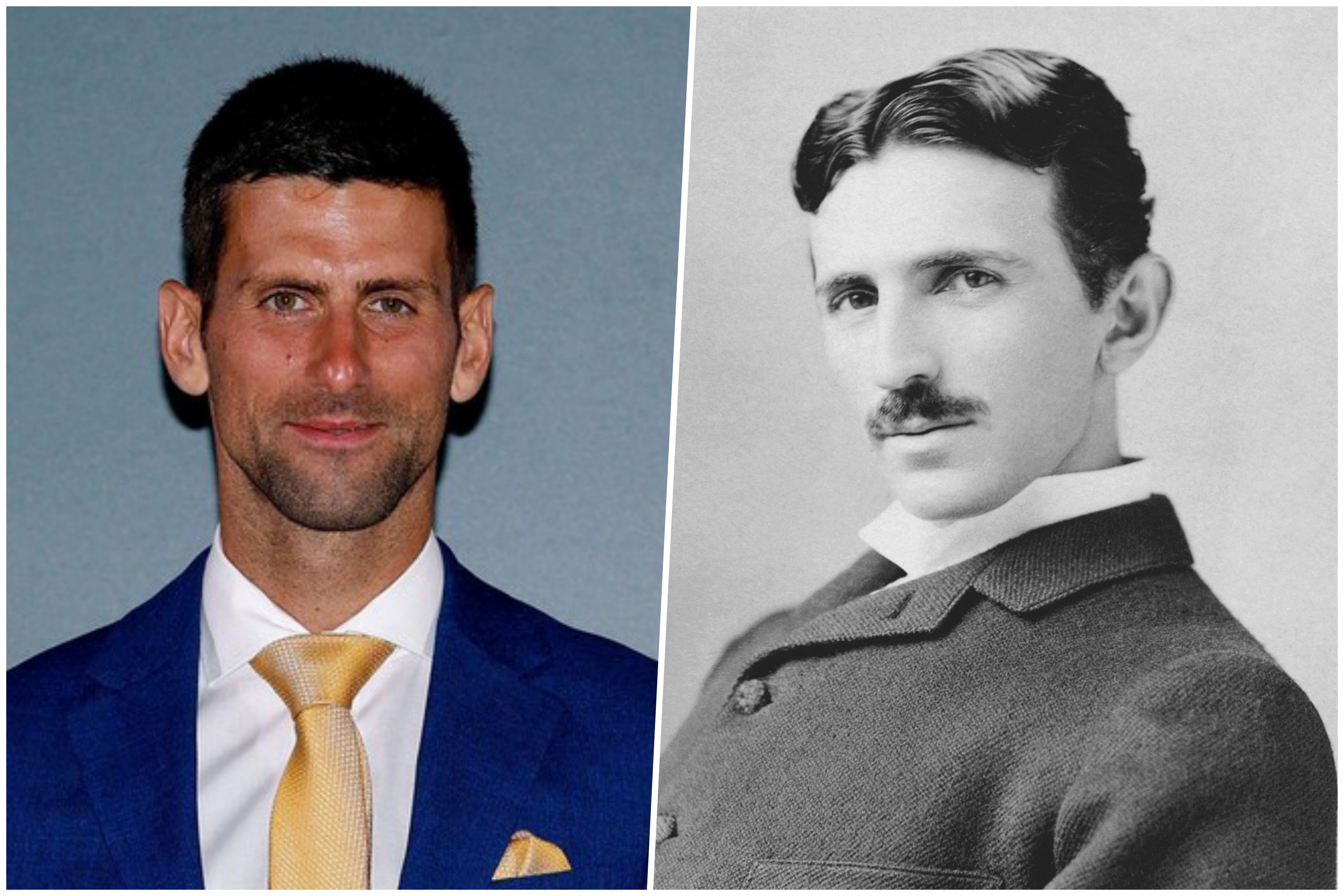 Novak Đoković i Nikola Tesla, kombo Foto: PA Images / Alamy / Alamy /  Album - John Parrot-Stocktrek Images / Album / Profimedia