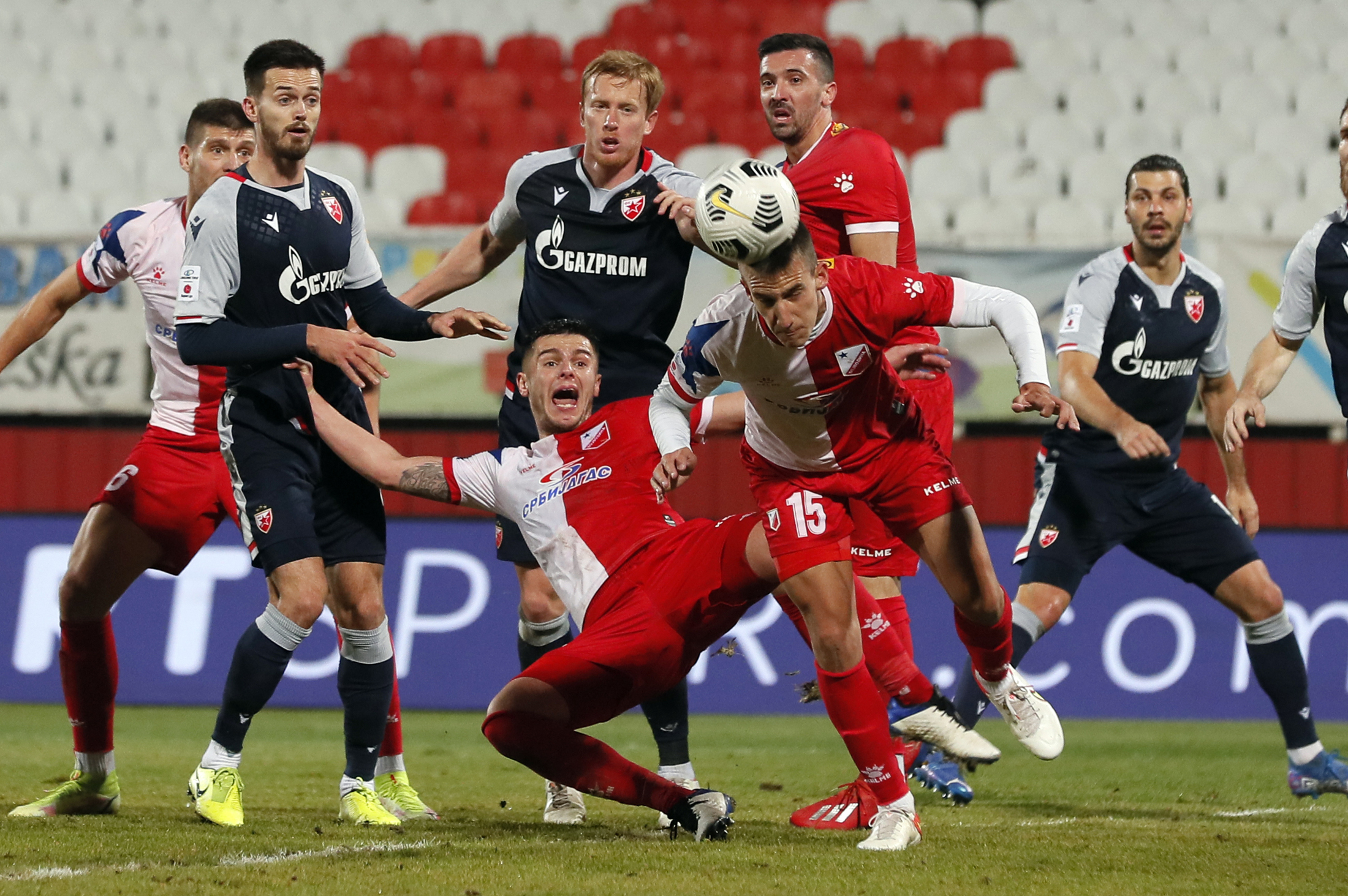 Superliga Srbije, Vojvodina - Crvena Zvezda 7.11.2021. Novi Sad, Srbija  foto: Pedja Milosavljevic/STARSPORT