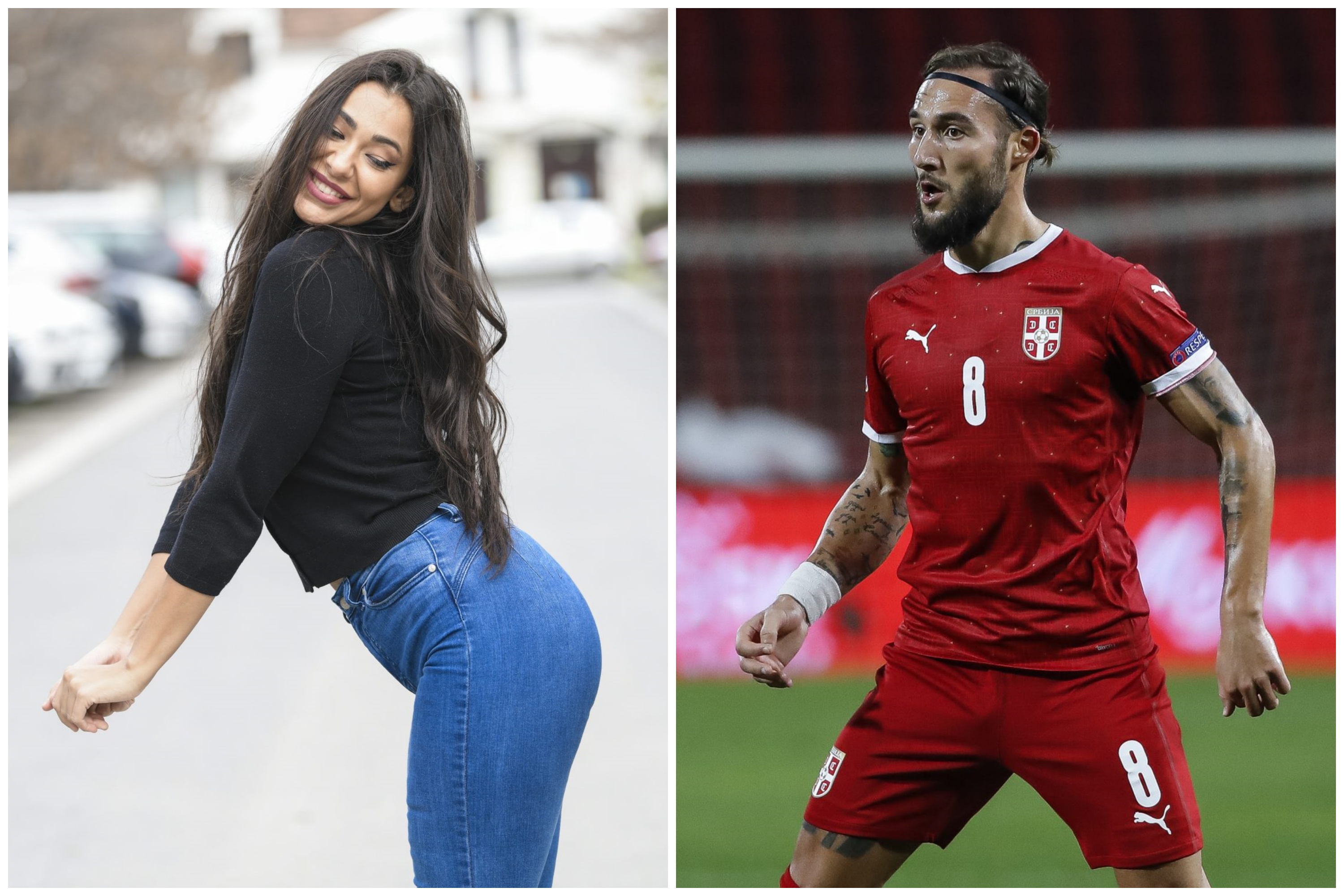 Sanja Vučić i Nemanja Gudelj, kombo Foto: Dragan Mujan/Nova.rs/Srđan StevanovićStarsport