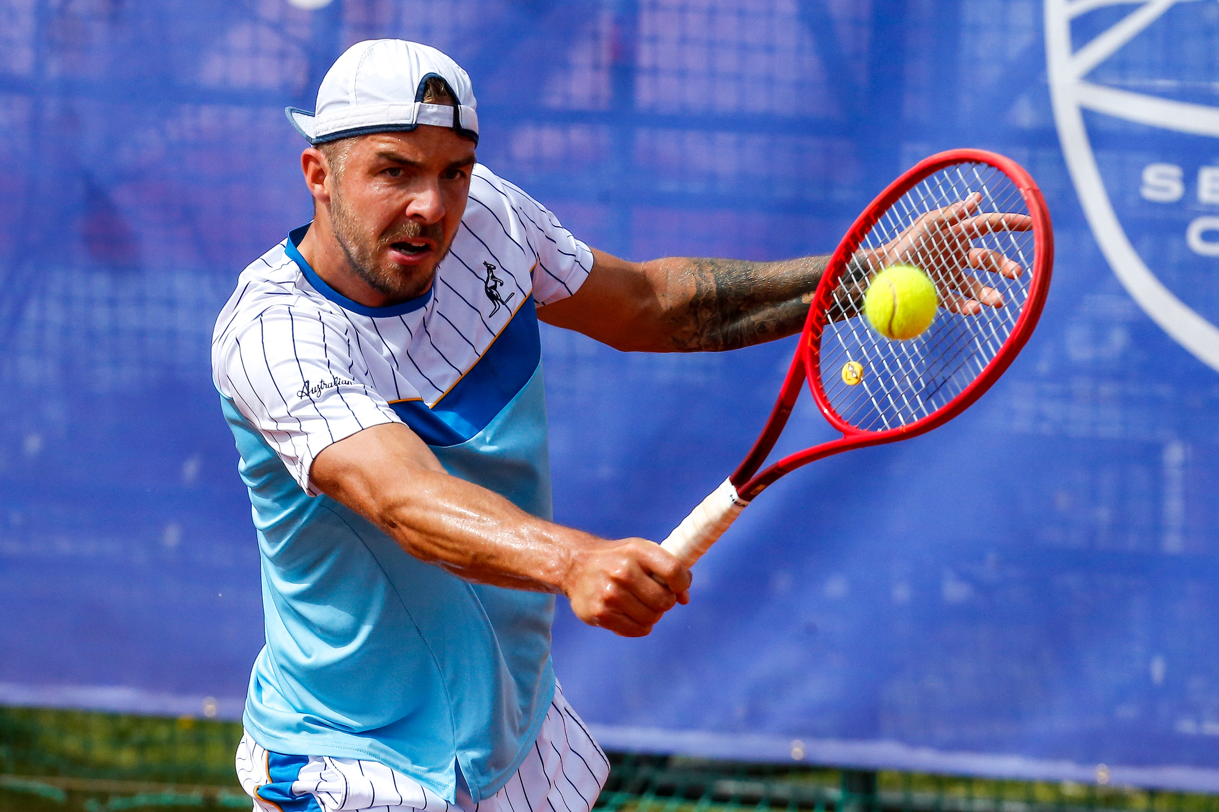 Tennis-ATP Challanger Belgrade Serbia 2021 Andrej Martin (SVK) v Marco Trungelliti (ARG) Beograd, 12.04.2021.foto: Marko Djokovic/Starsportphoto ©