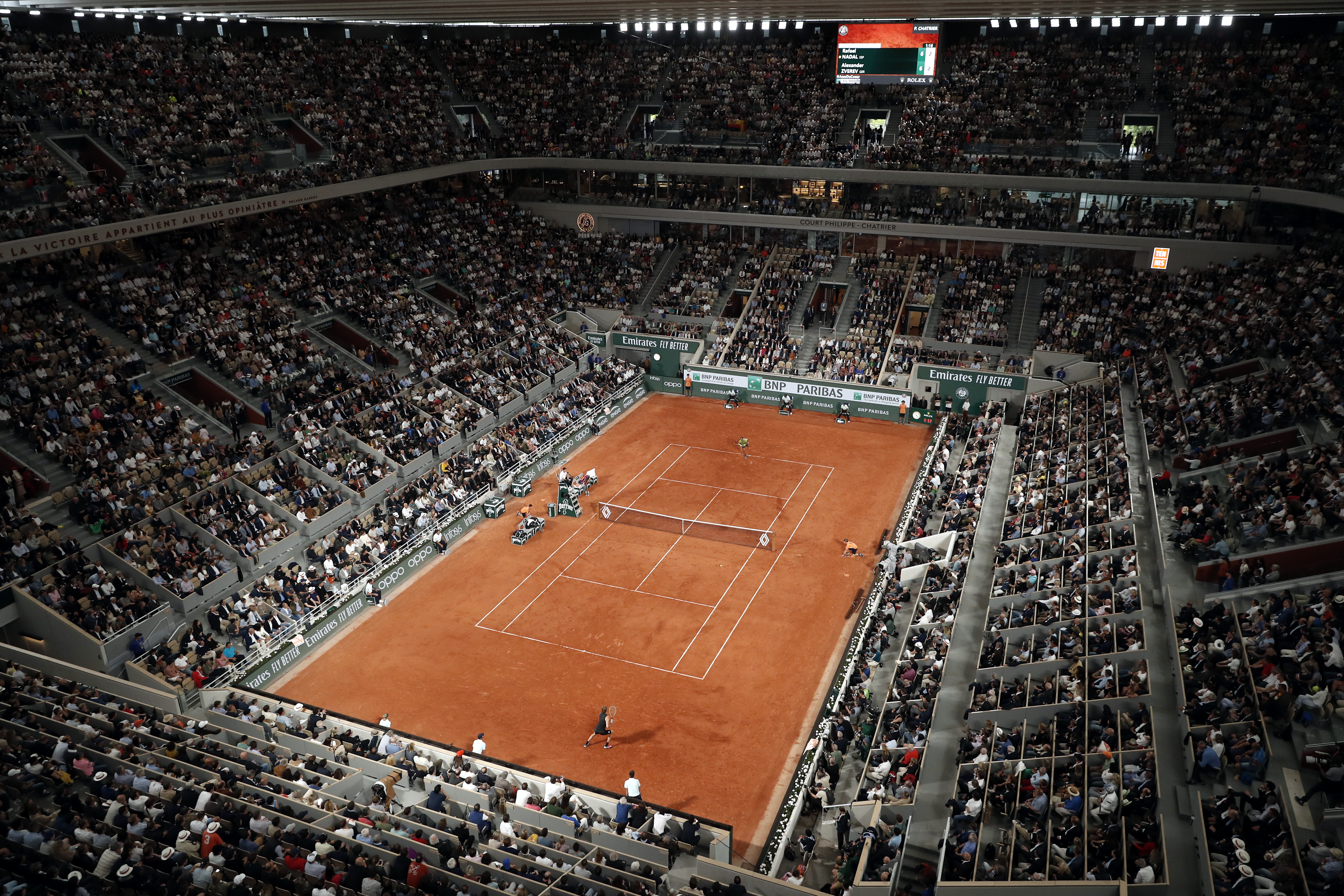 French Open tennis tournament at Roland Garros
